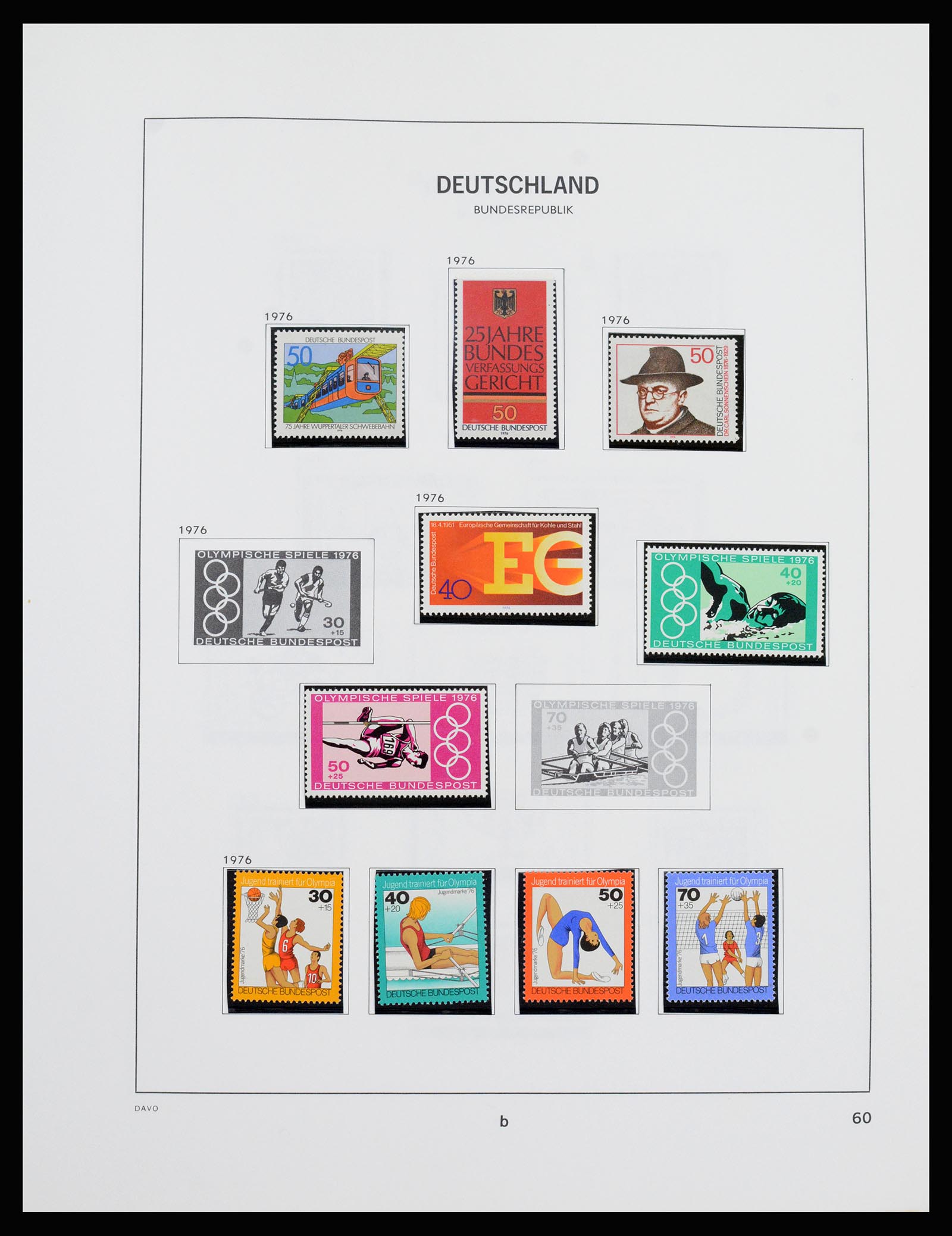 37238 057 - Postzegelverzameling 37238 Bundespost 1949-1996.