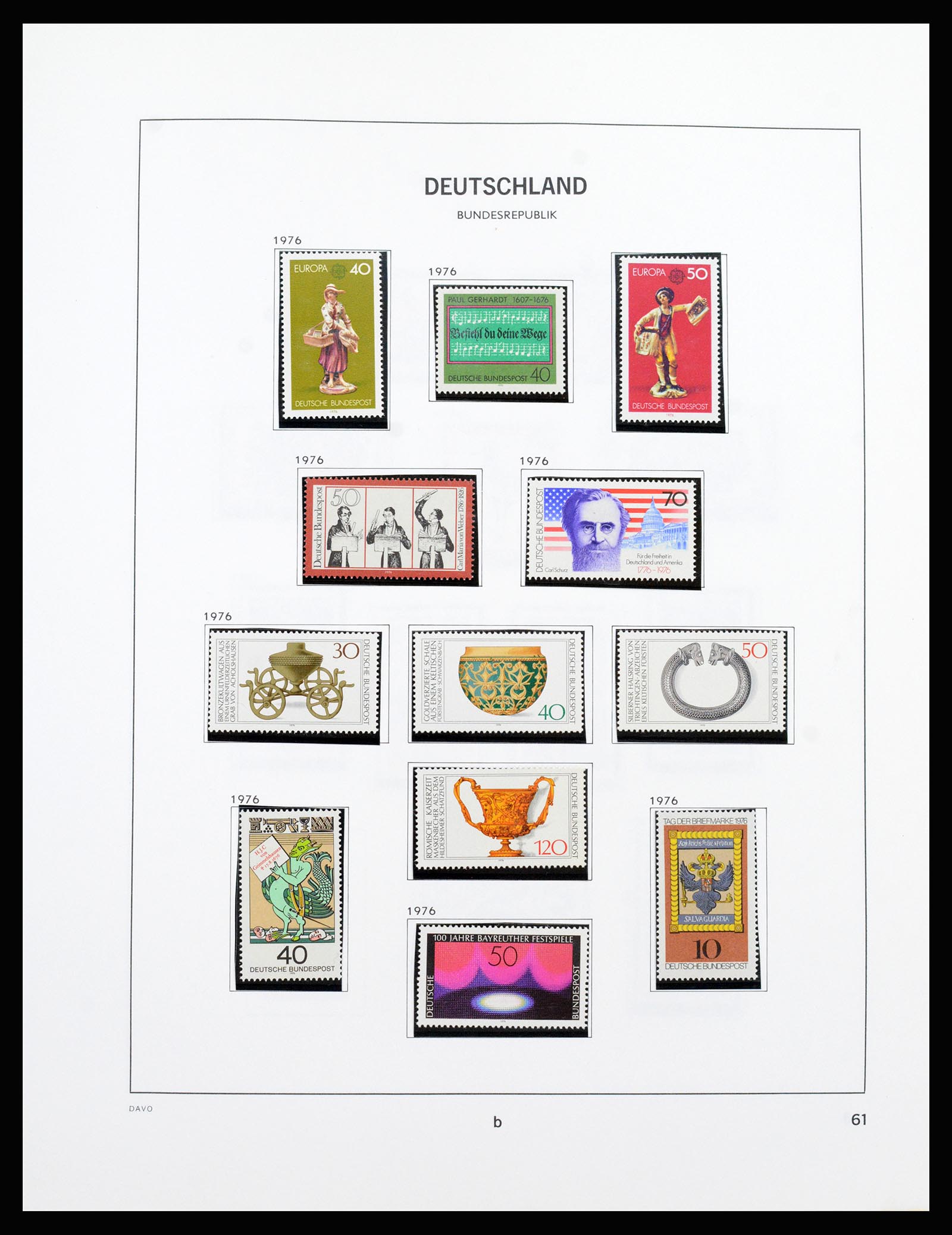 37238 058 - Postzegelverzameling 37238 Bundespost 1949-1996.