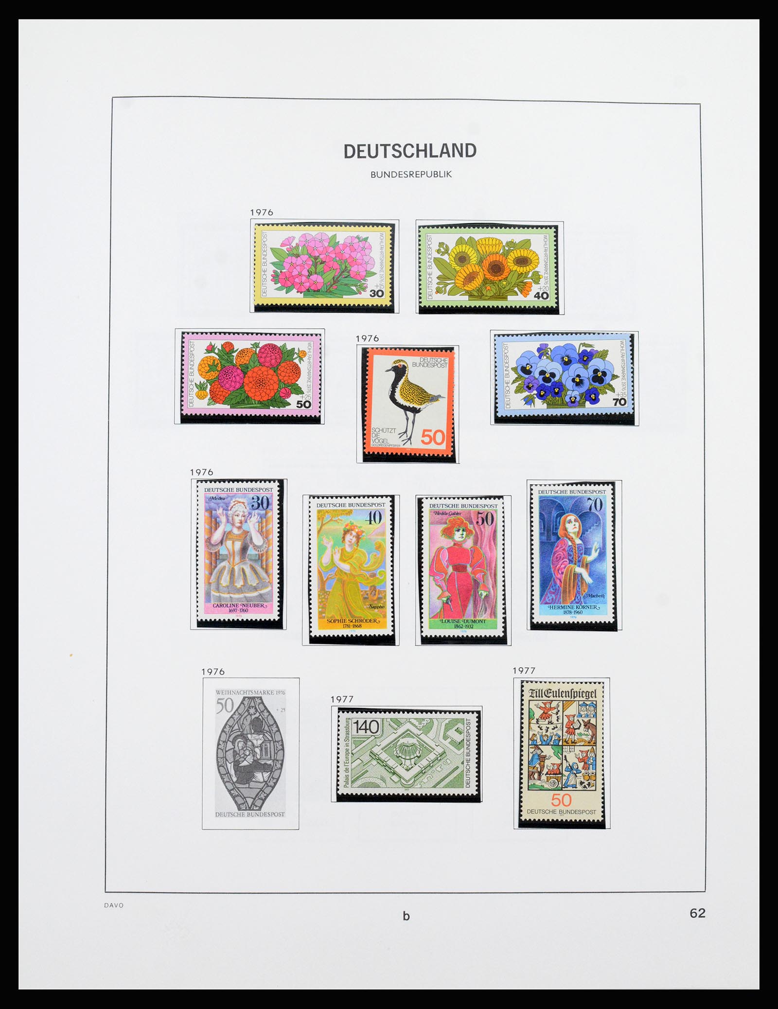 37238 059 - Postzegelverzameling 37238 Bundespost 1949-1996.