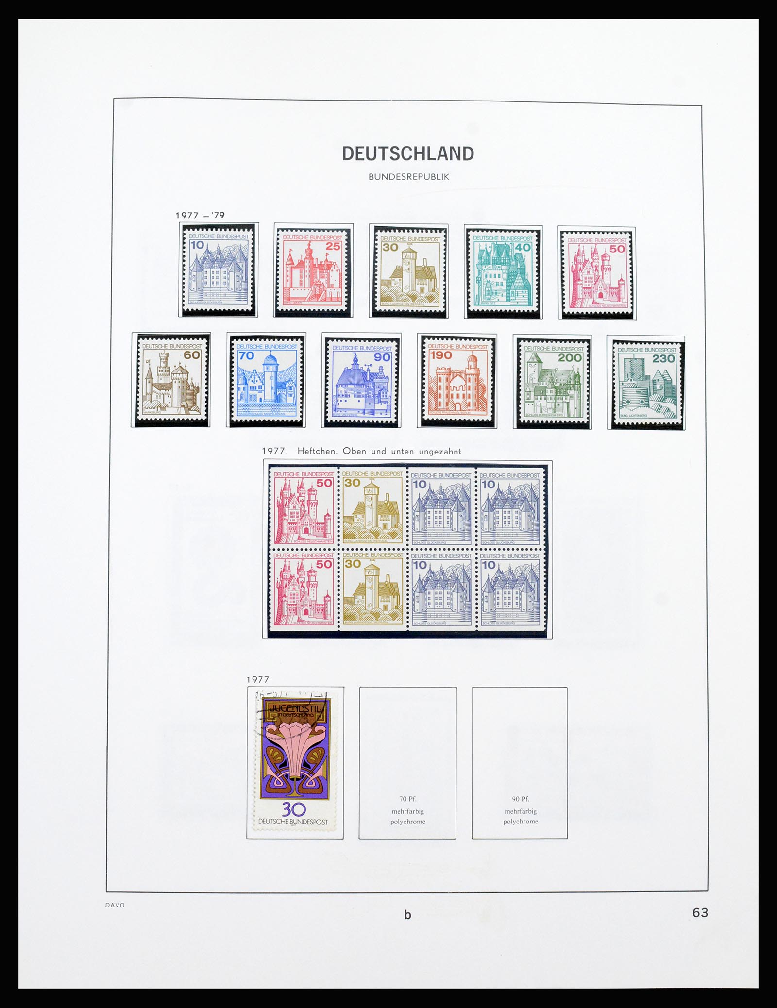 37238 060 - Postzegelverzameling 37238 Bundespost 1949-1996.