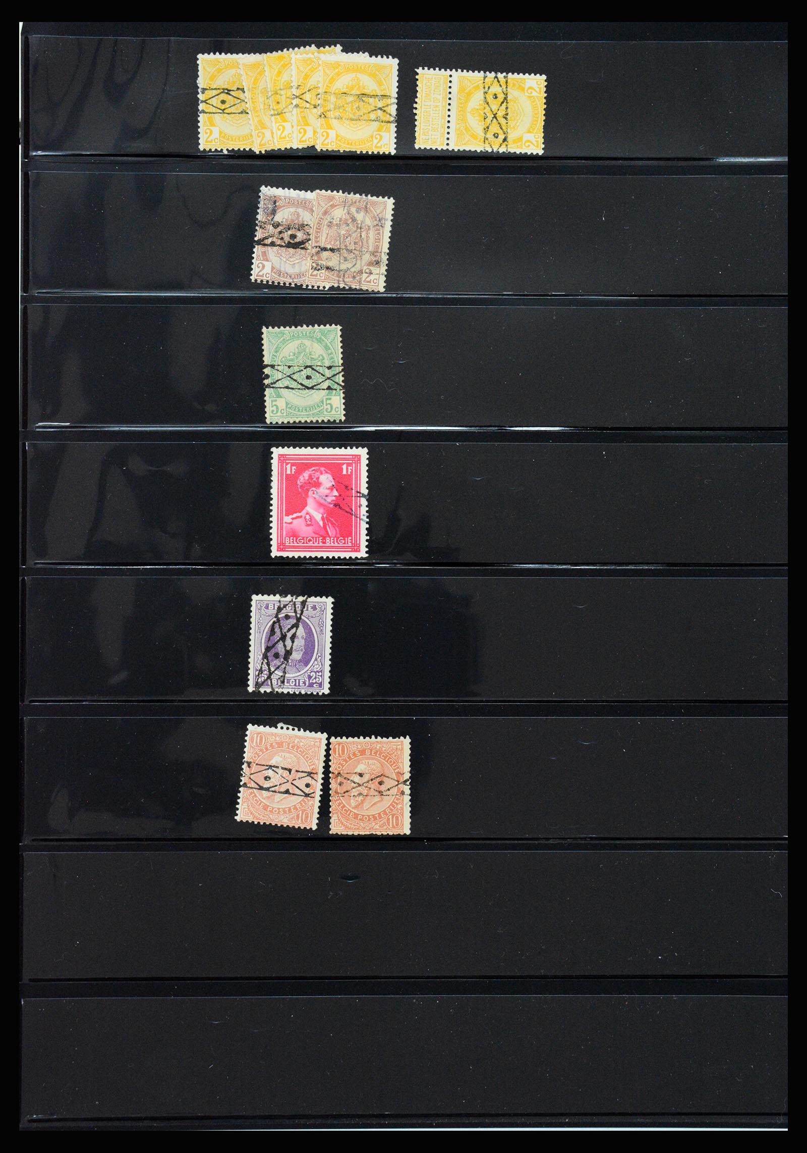 37240 004 - Stamp collection 37240 Belgium 1849-1996.