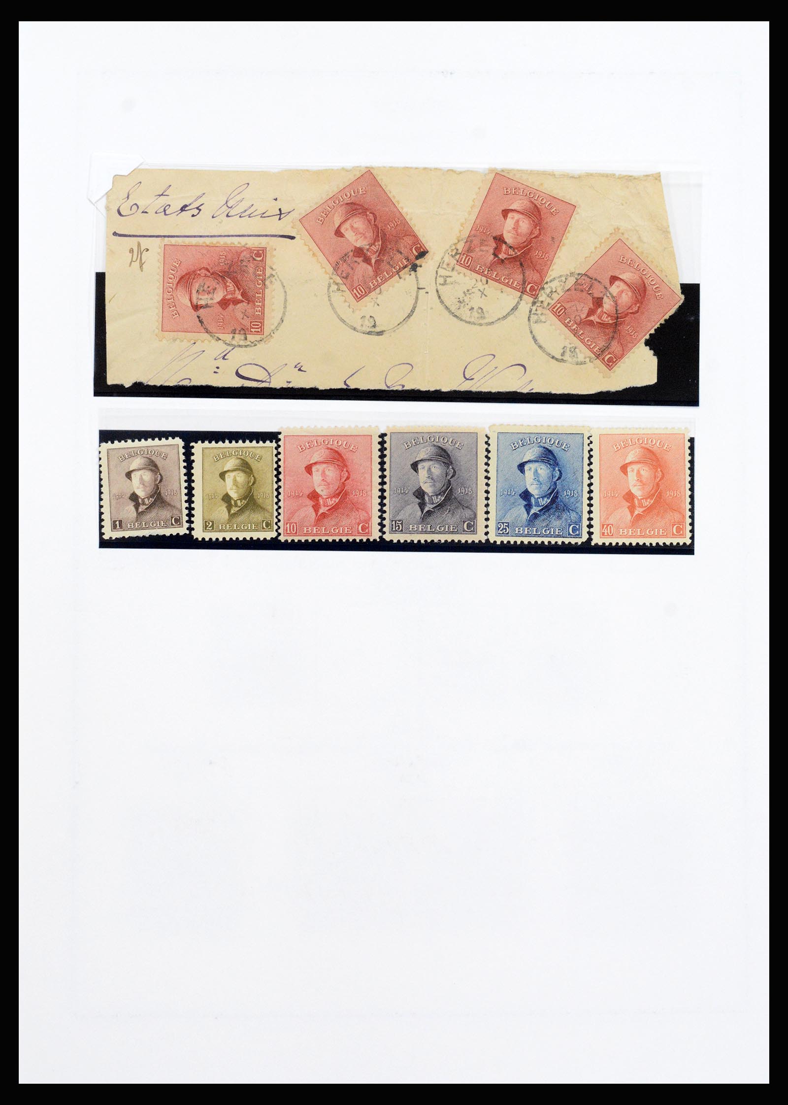 37240 013 - Stamp collection 37240 Belgium 1849-1996.
