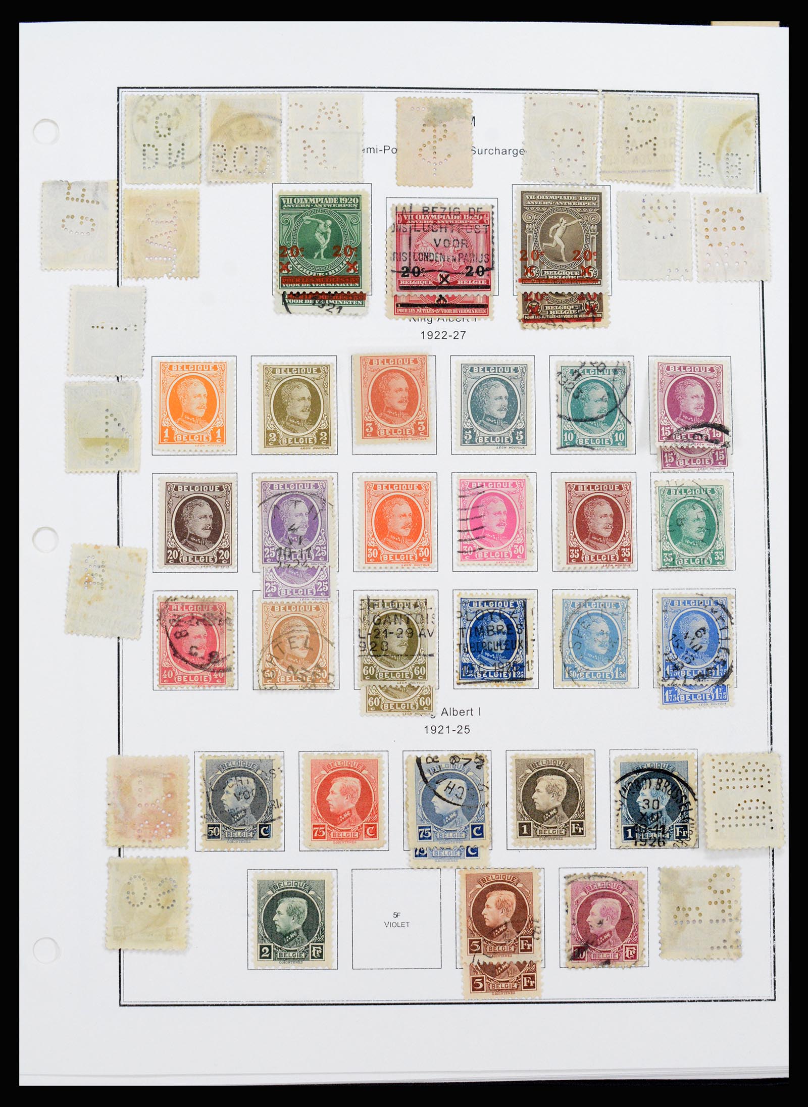 37240 016 - Postzegelverzameling 37240 België 1849-1996.