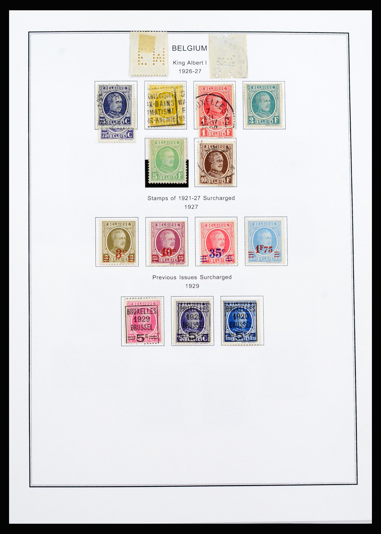 37240 018 - Stamp collection 37240 Belgium 1849-1996.