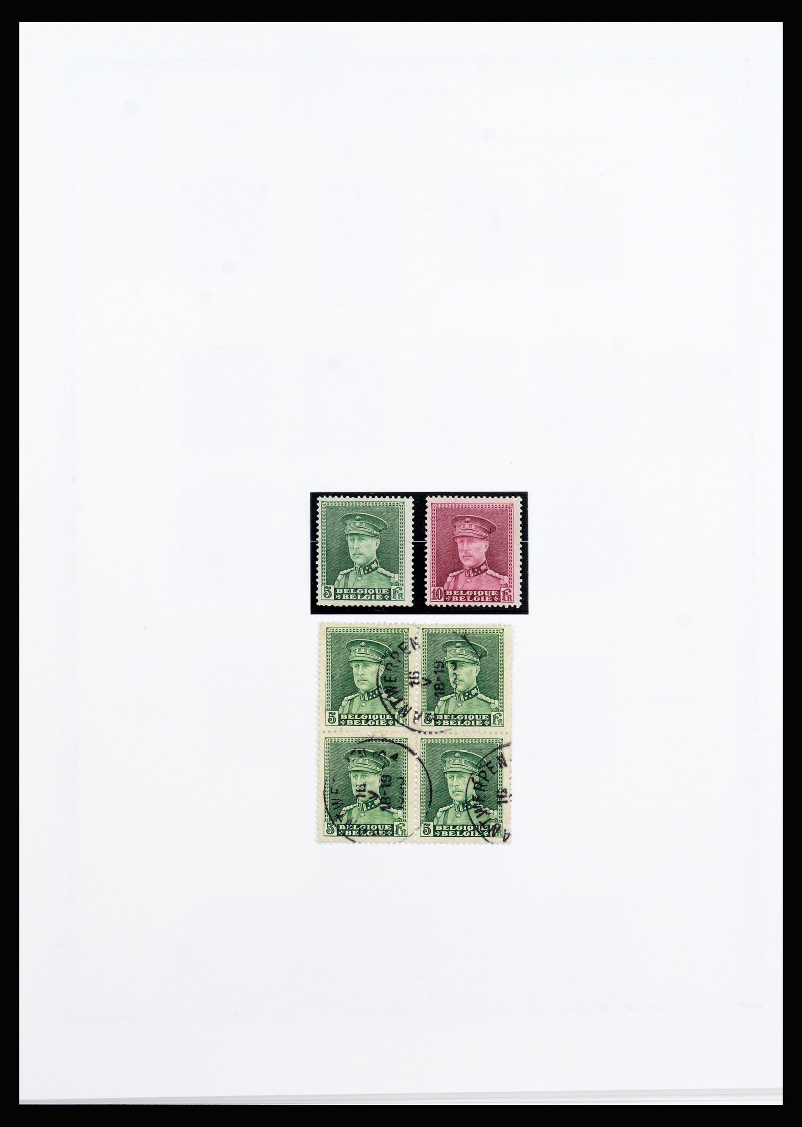 37240 021 - Stamp collection 37240 Belgium 1849-1996.