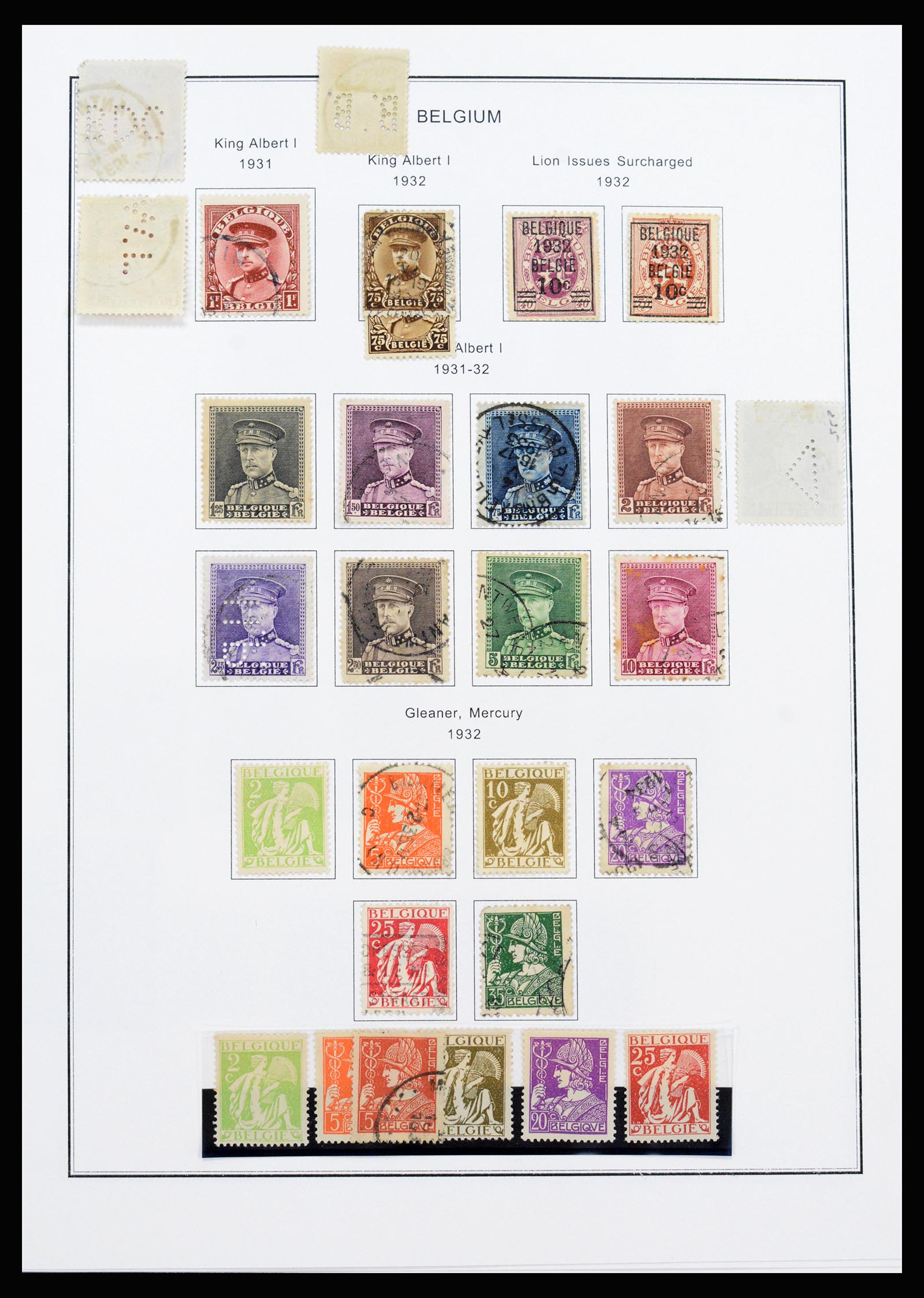 37240 022 - Stamp collection 37240 Belgium 1849-1996.