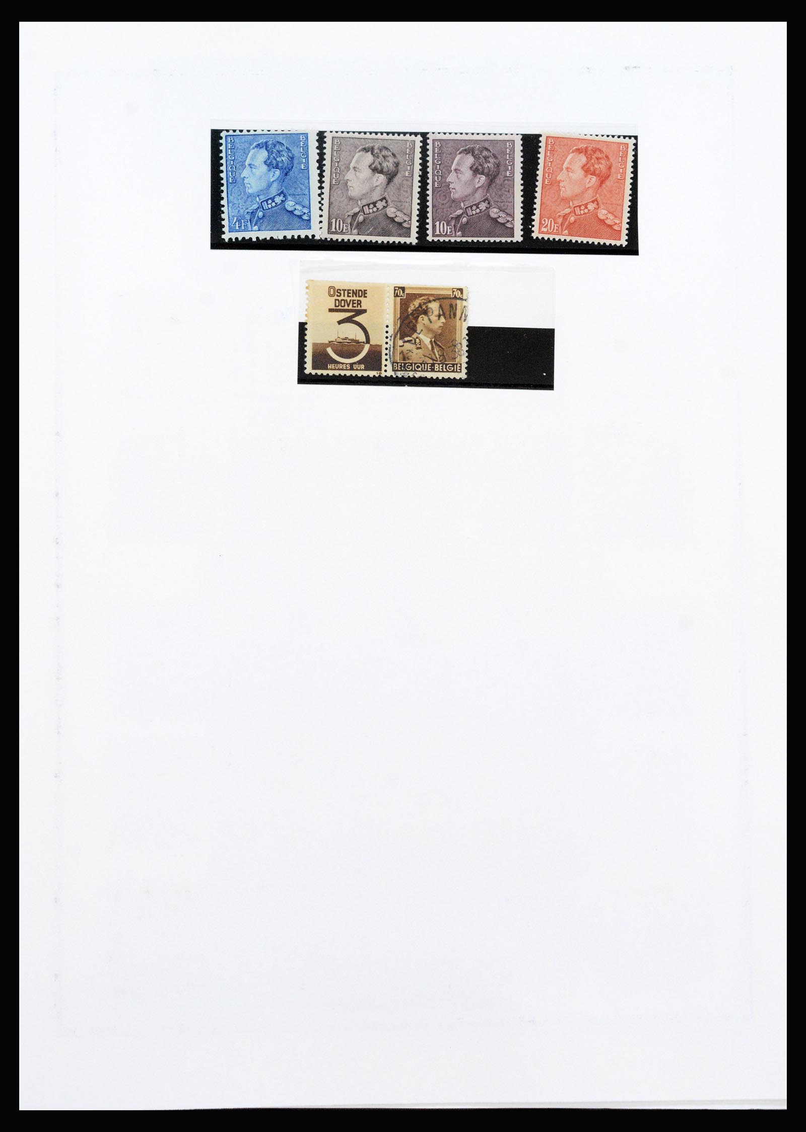 37240 026 - Stamp collection 37240 Belgium 1849-1996.