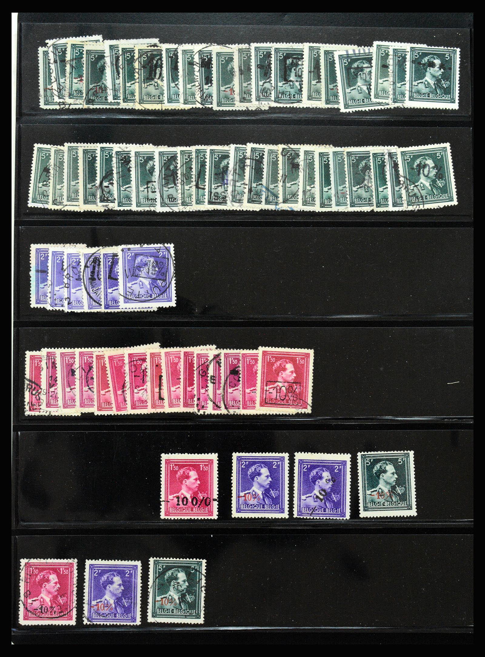 37240 035 - Stamp collection 37240 Belgium 1849-1996.