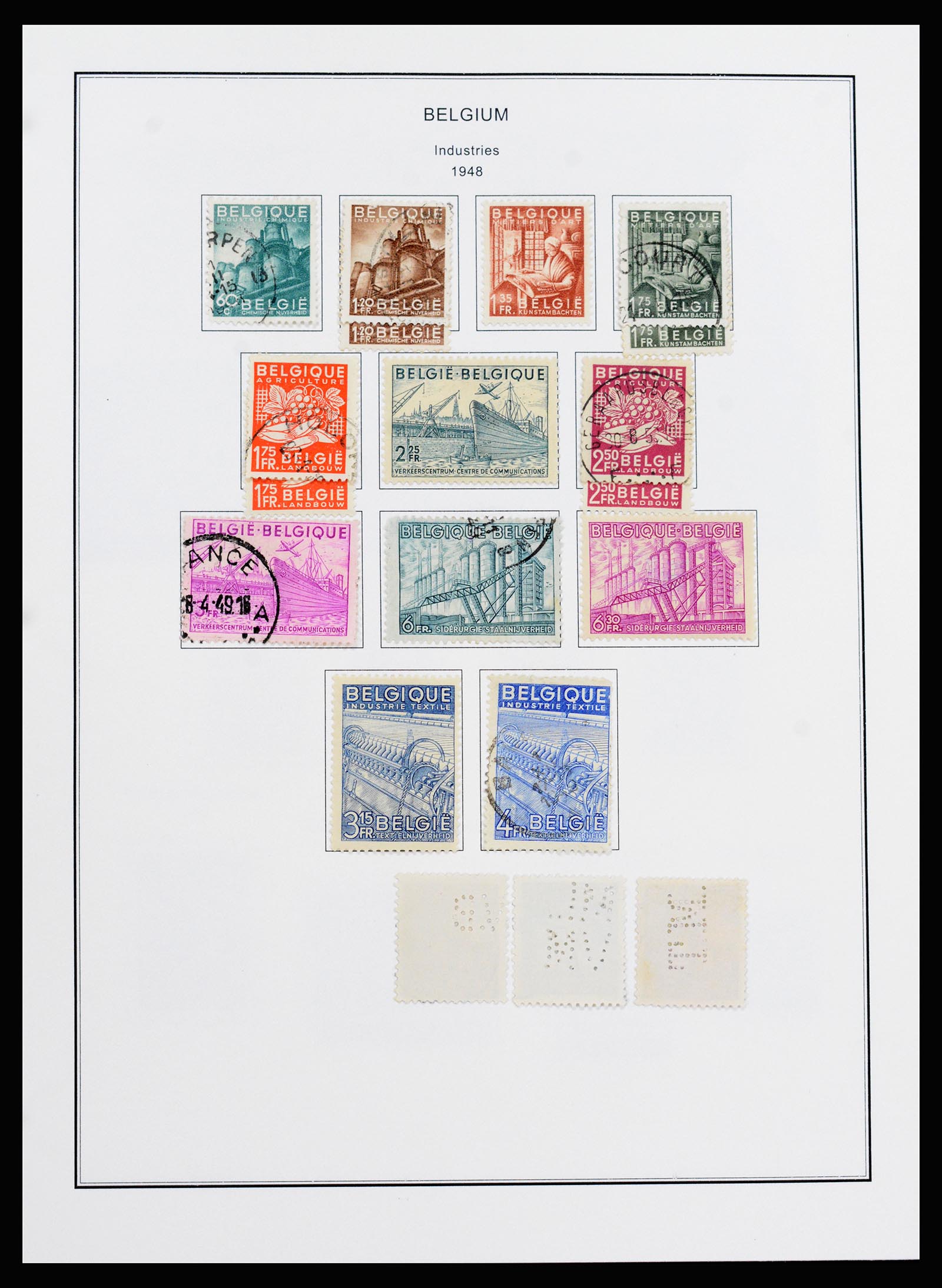 37240 037 - Postzegelverzameling 37240 België 1849-1996.