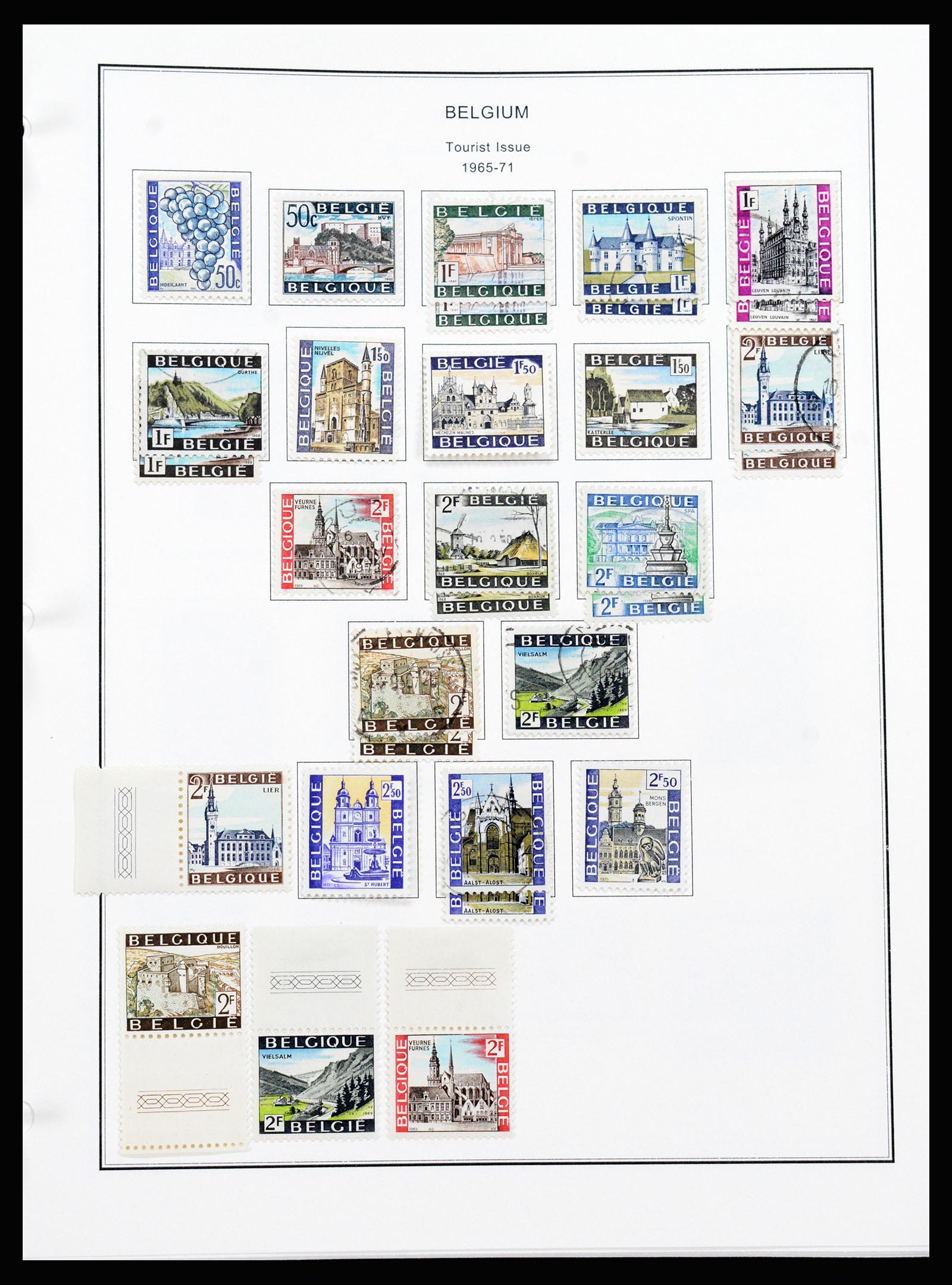37240 062 - Stamp collection 37240 Belgium 1849-1996.