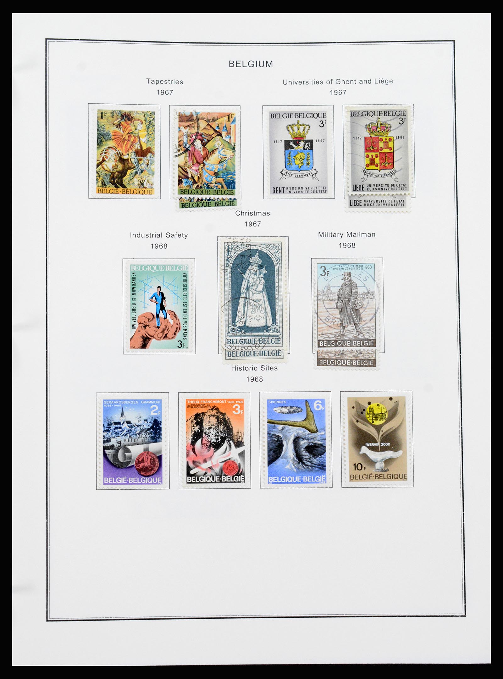 37240 065 - Stamp collection 37240 Belgium 1849-1996.