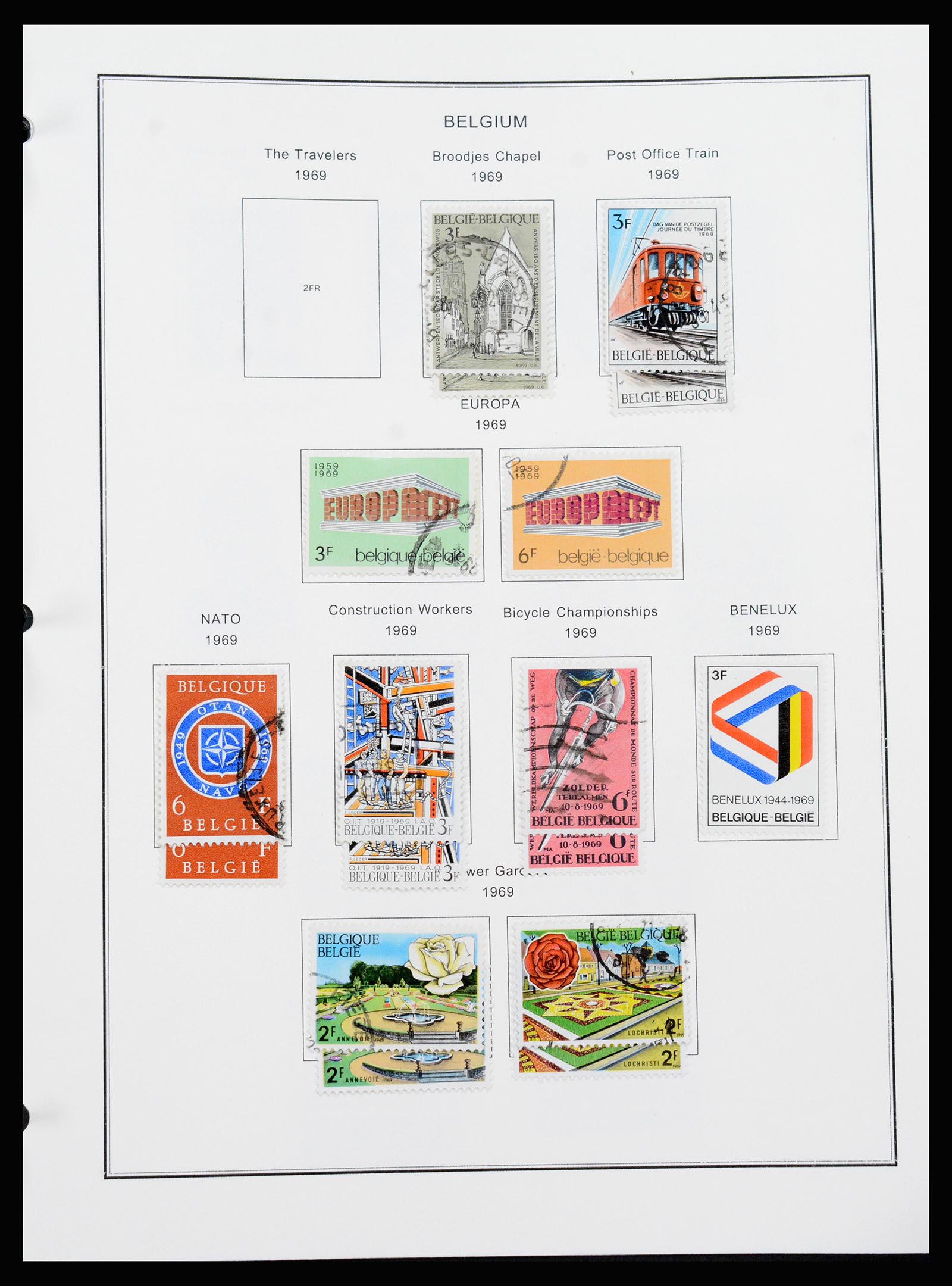 37240 067 - Stamp collection 37240 Belgium 1849-1996.