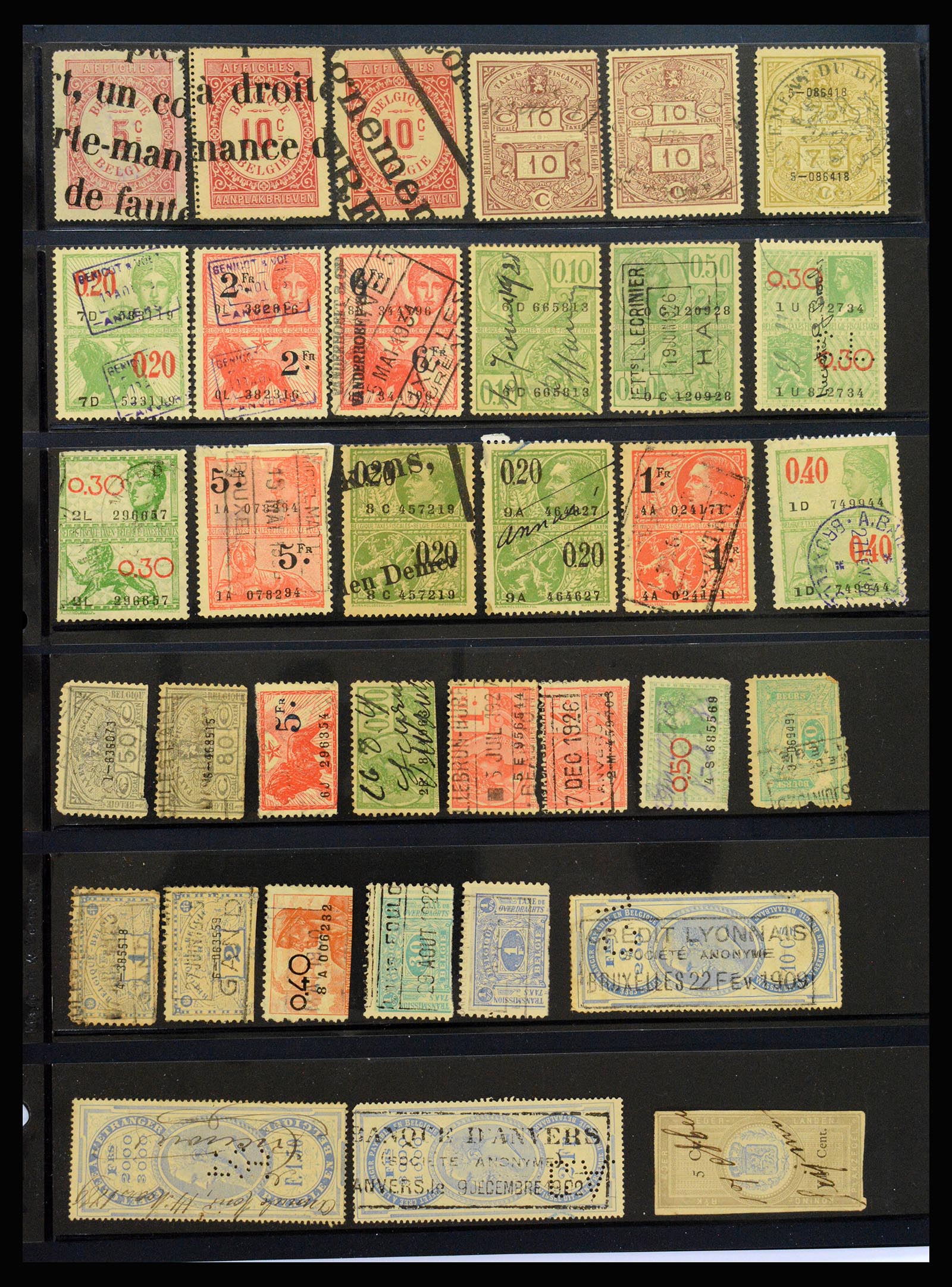 37240 070 - Stamp collection 37240 Belgium 1849-1996.