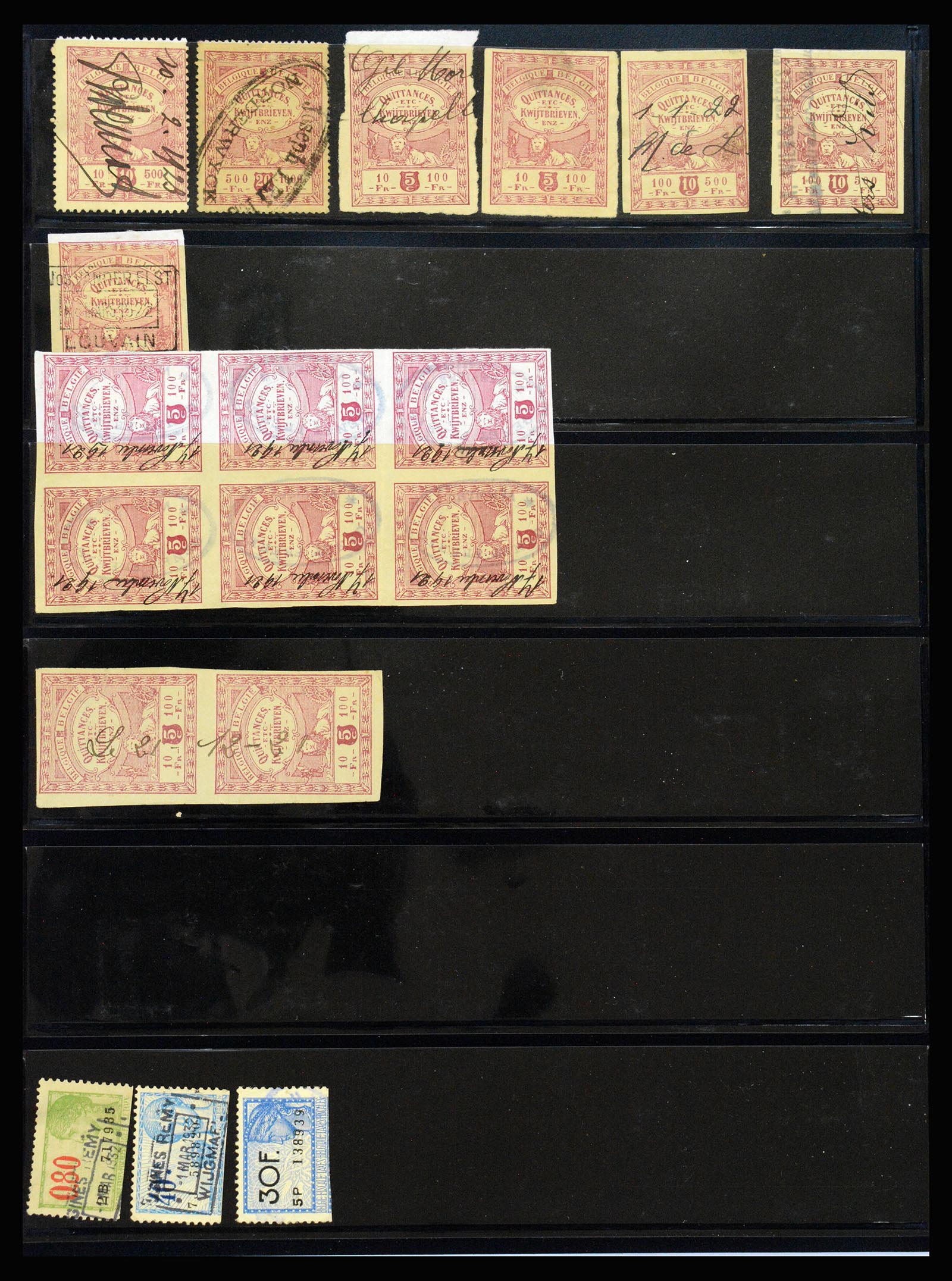 37240 071 - Stamp collection 37240 Belgium 1849-1996.