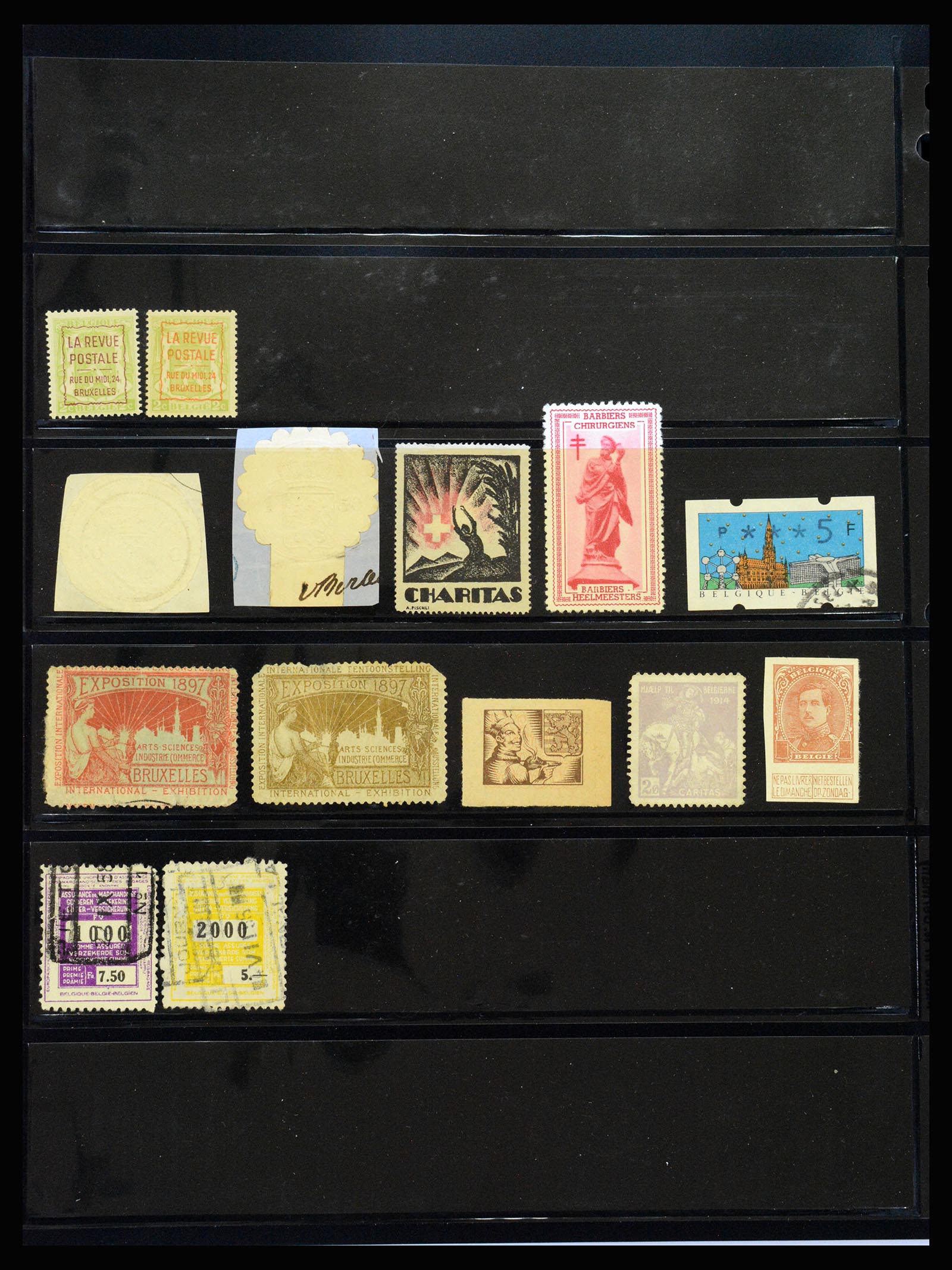 37240 073 - Stamp collection 37240 Belgium 1849-1996.