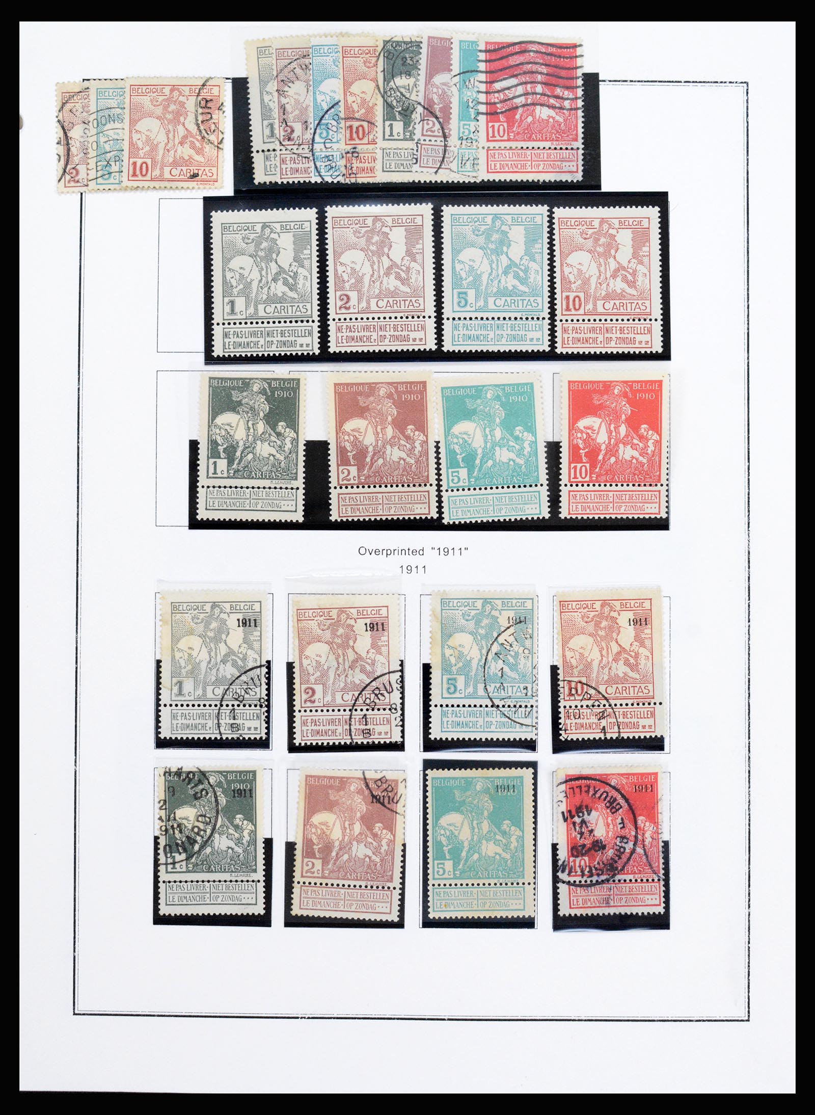 37240 076 - Stamp collection 37240 Belgium 1849-1996.