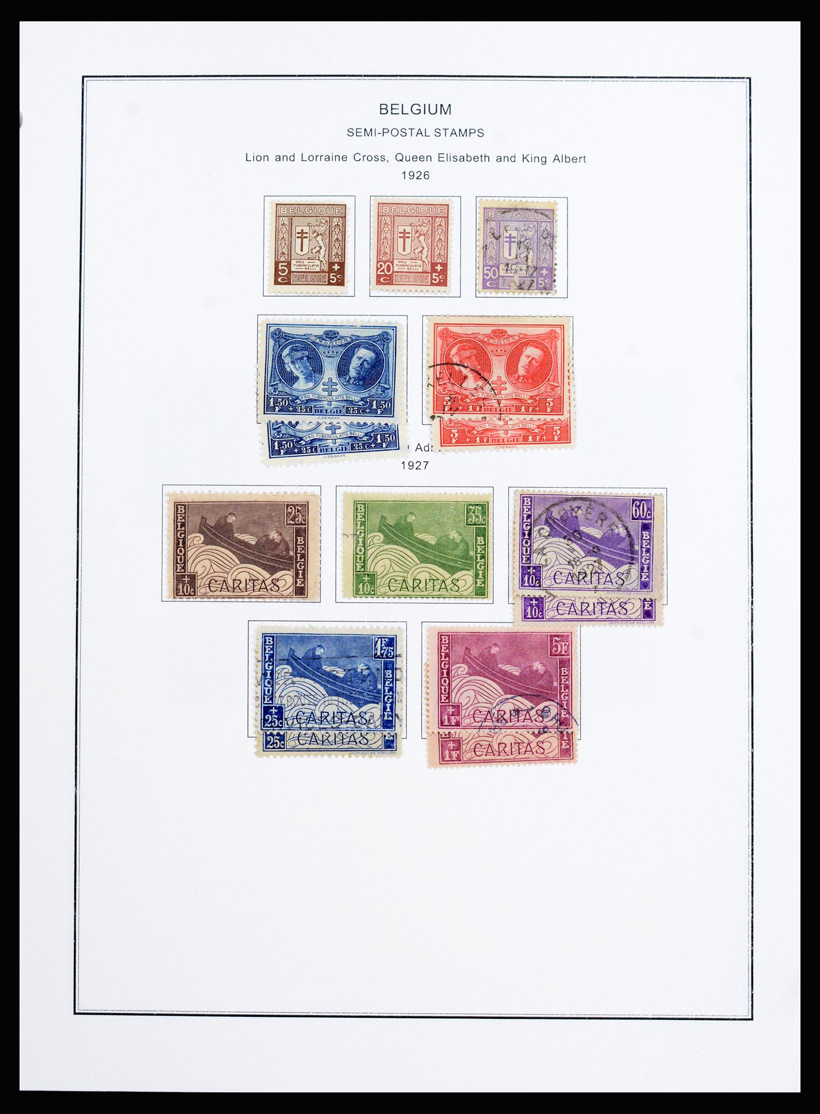 37240 081 - Stamp collection 37240 Belgium 1849-1996.