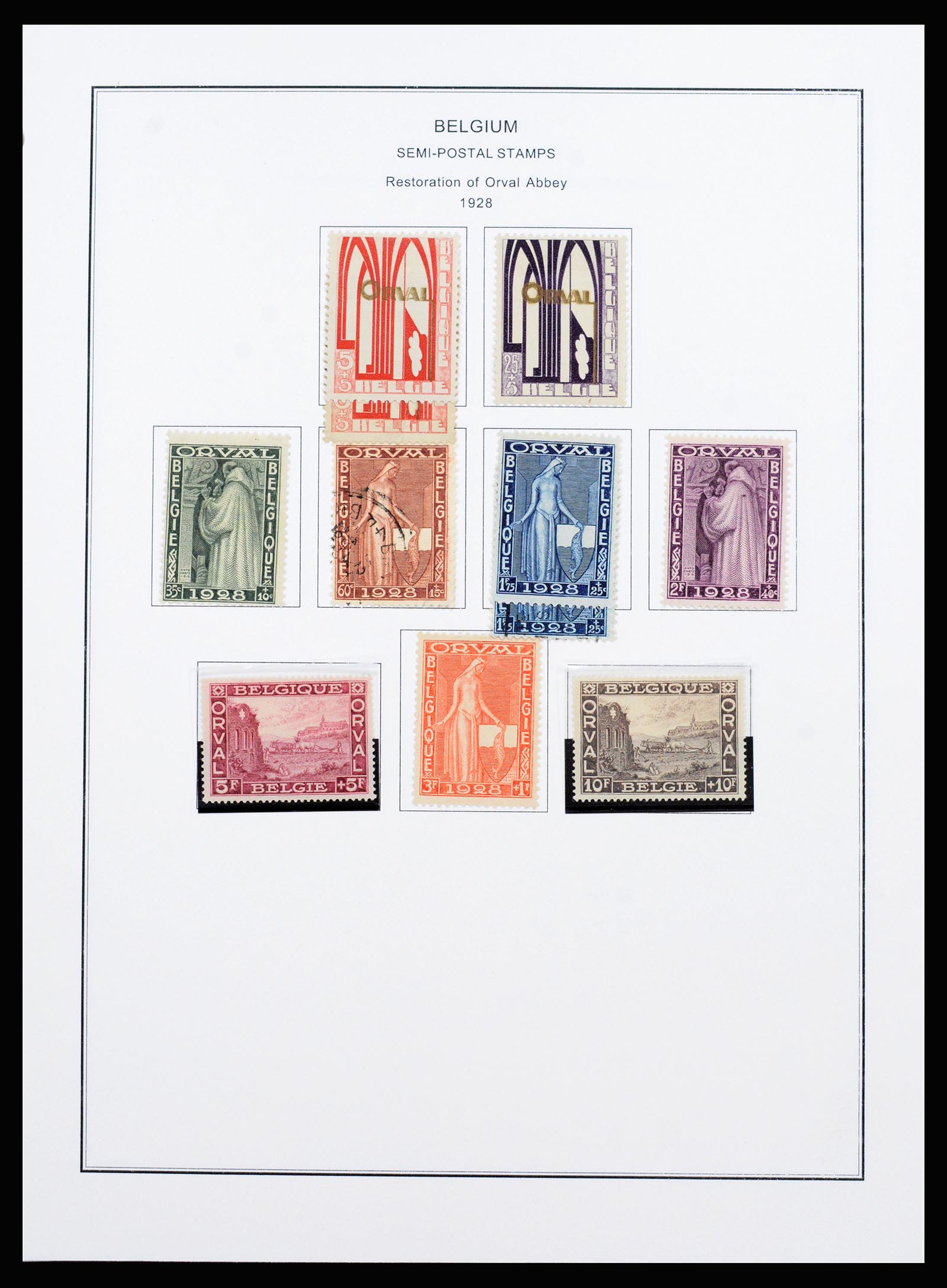 37240 082 - Stamp collection 37240 Belgium 1849-1996.
