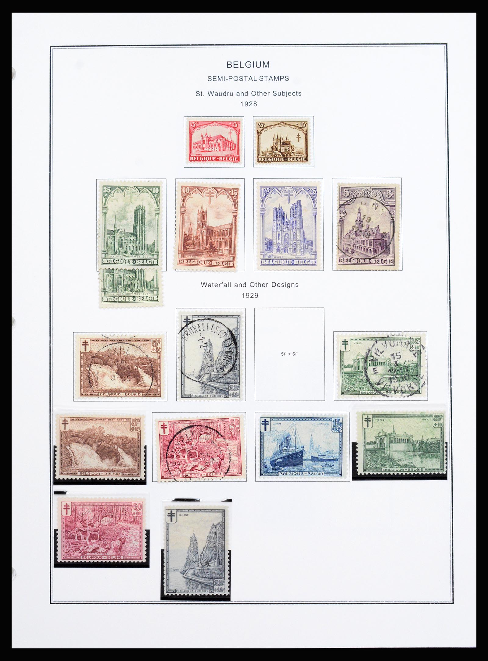37240 083 - Stamp collection 37240 Belgium 1849-1996.