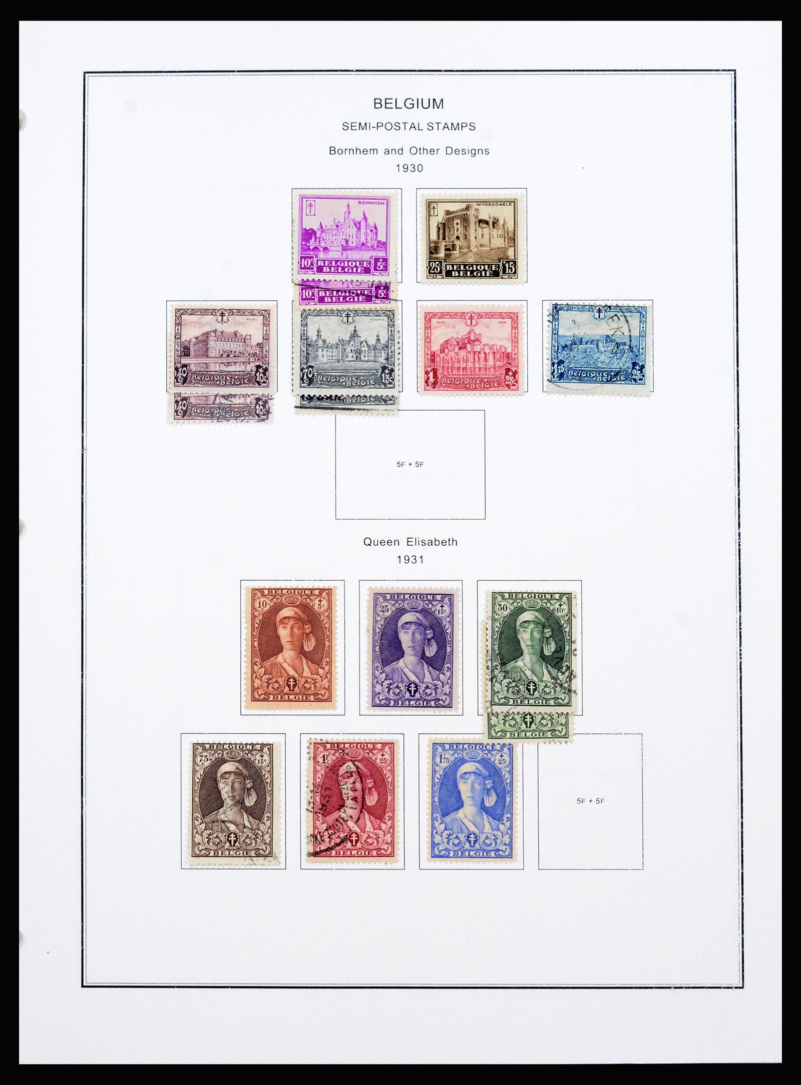 37240 084 - Stamp collection 37240 Belgium 1849-1996.