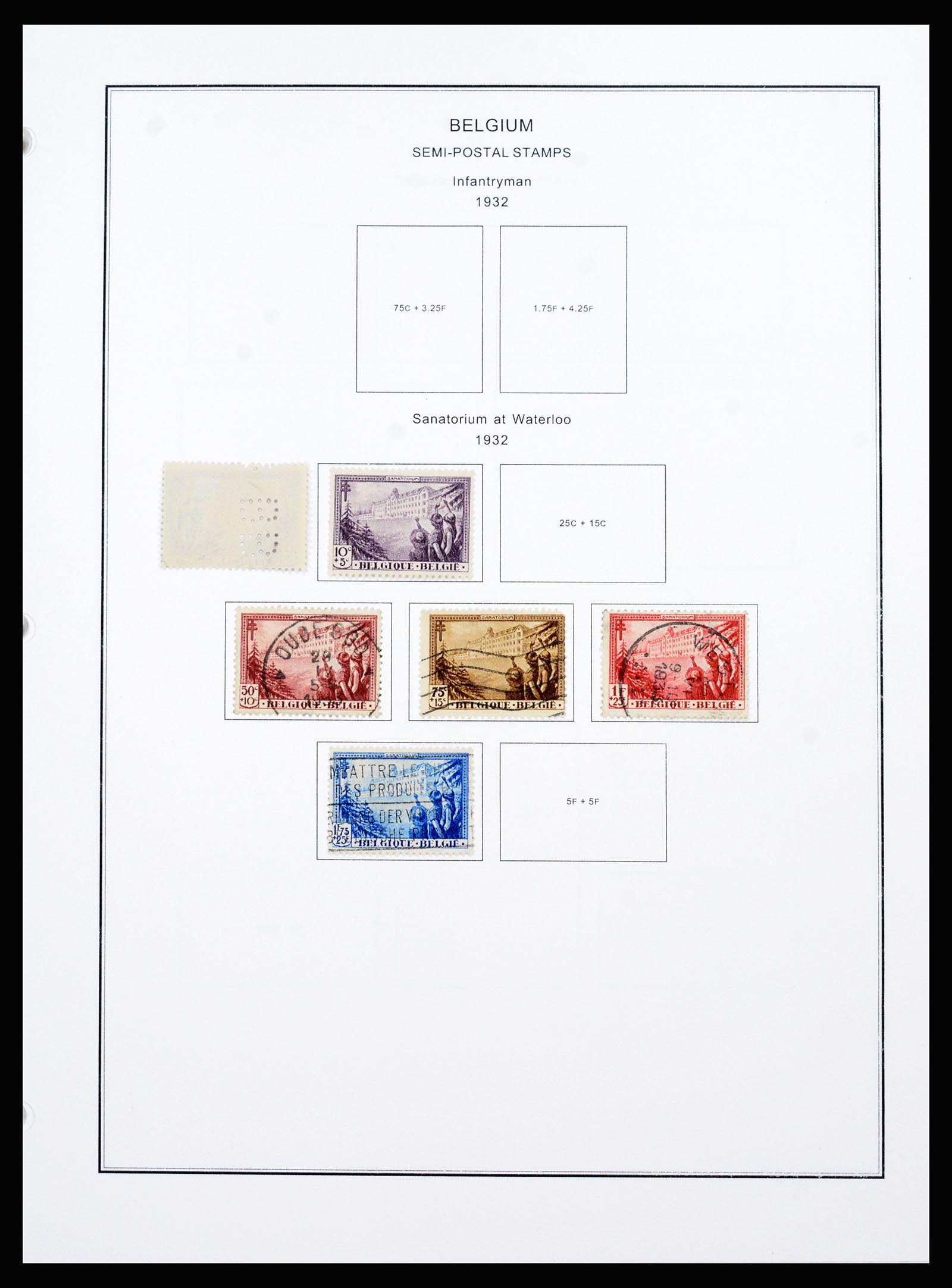 37240 086 - Stamp collection 37240 Belgium 1849-1996.