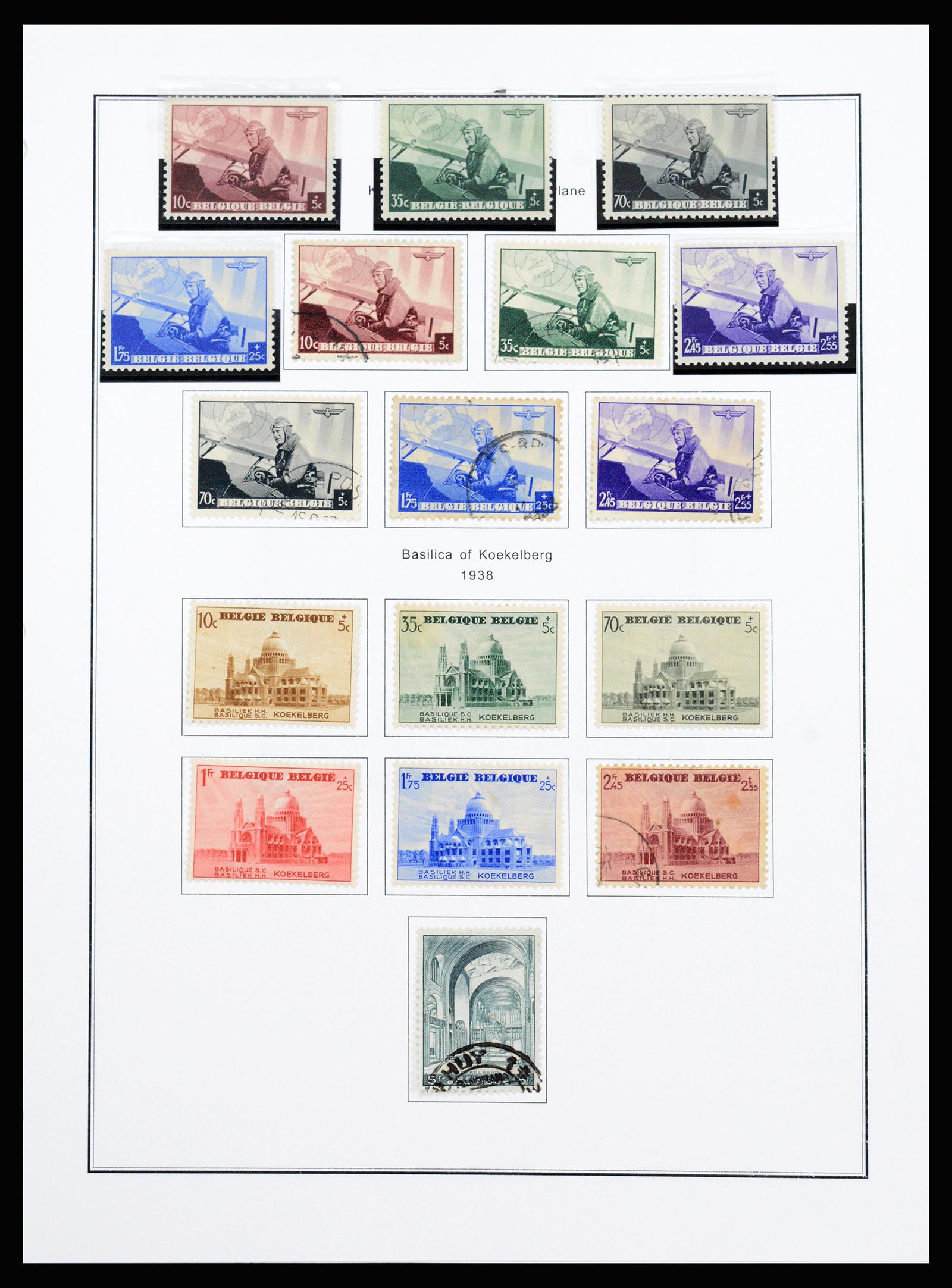 37240 095 - Stamp collection 37240 Belgium 1849-1996.