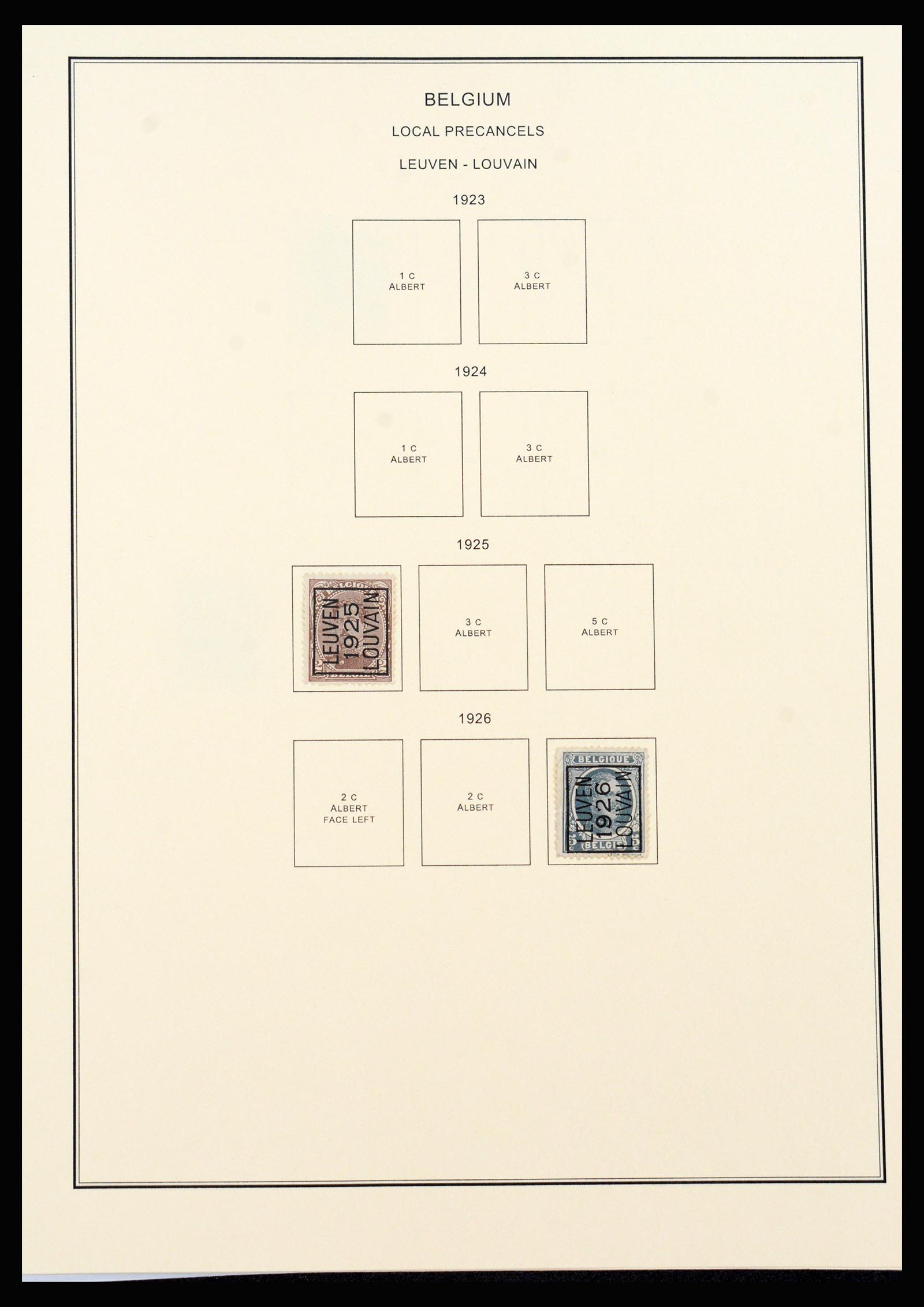 37240 366 - Stamp collection 37240 Belgium 1849-1996.