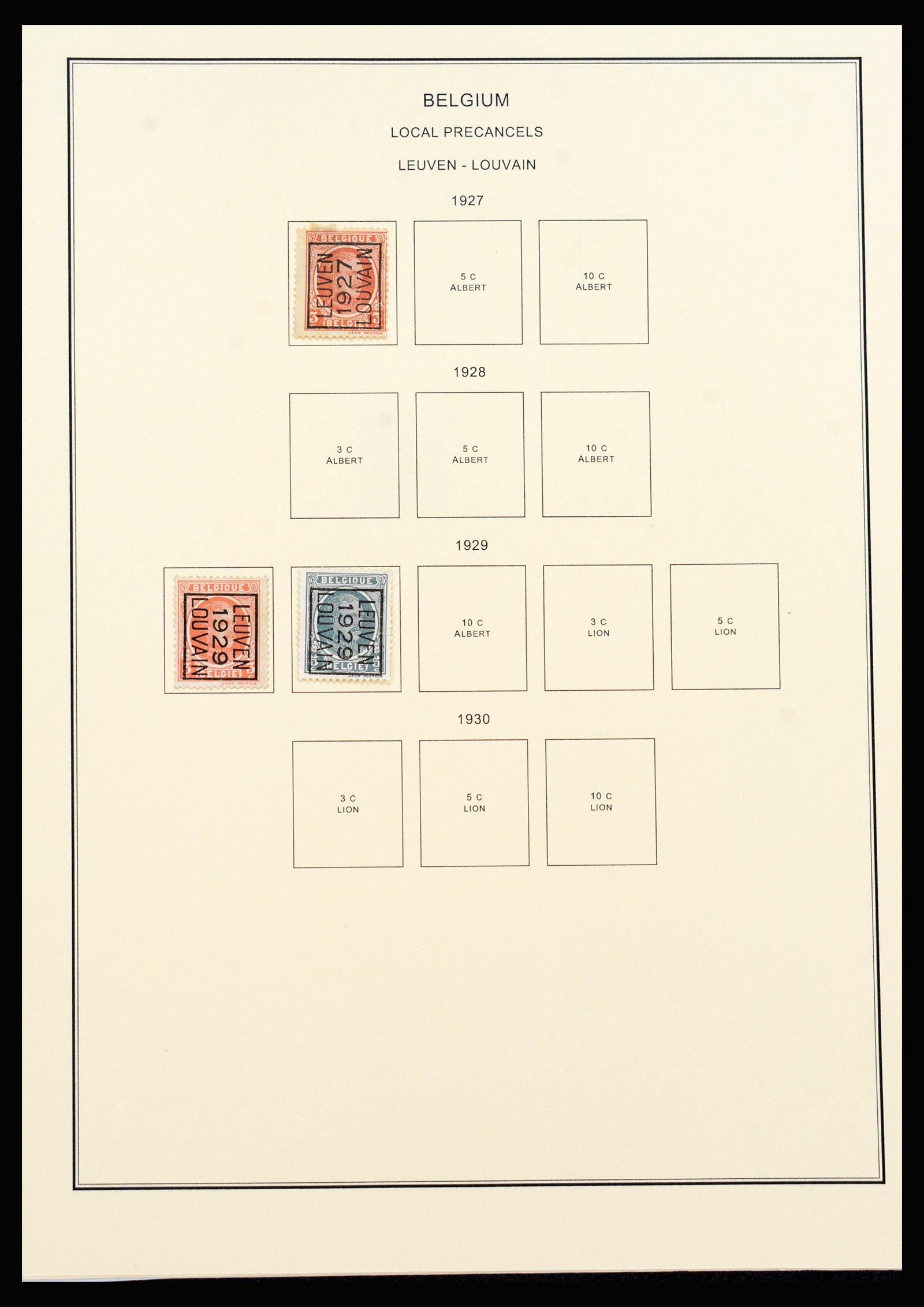 37240 367 - Stamp collection 37240 Belgium 1849-1996.