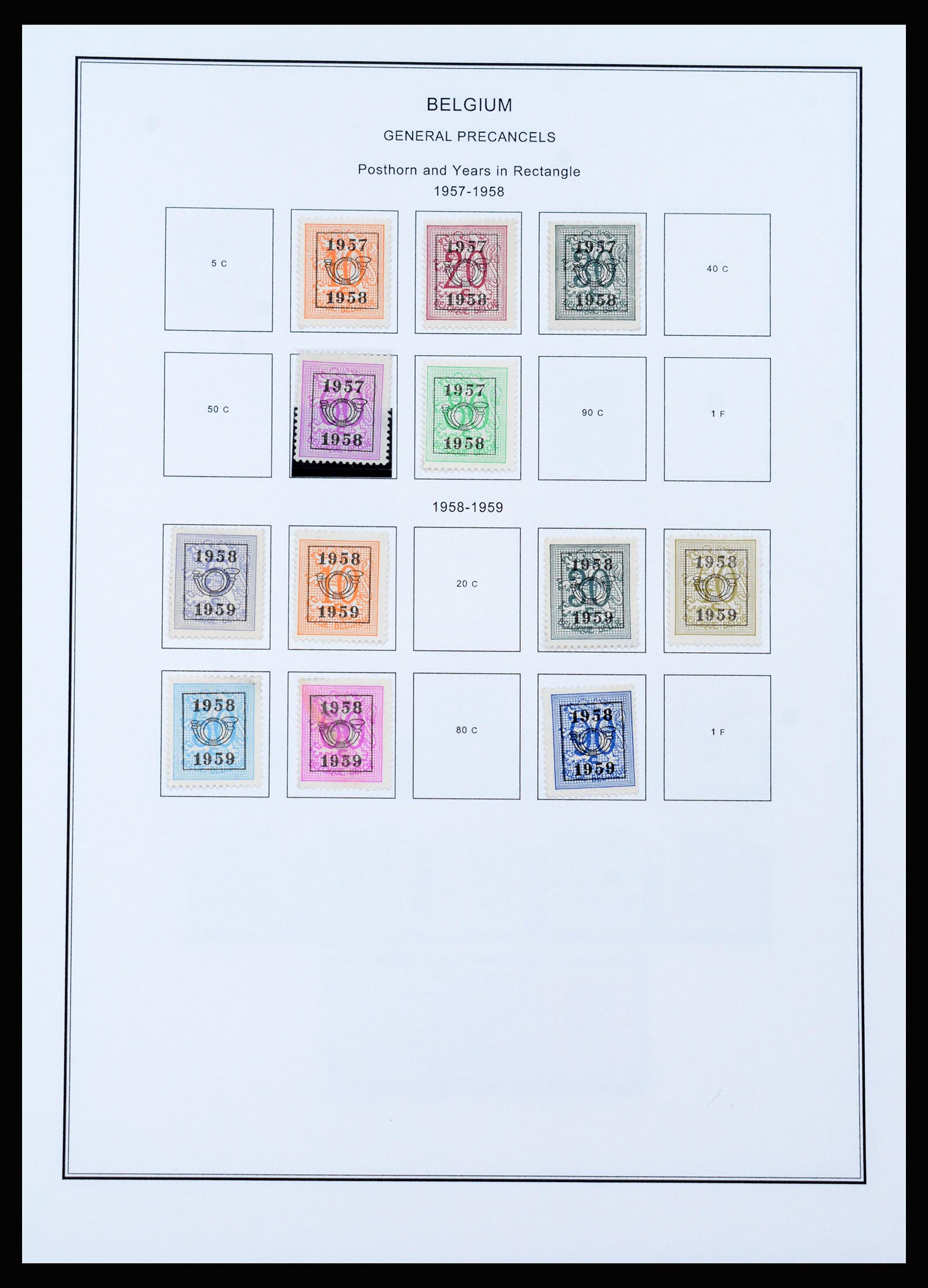 37240 389 - Stamp collection 37240 Belgium 1849-1996.