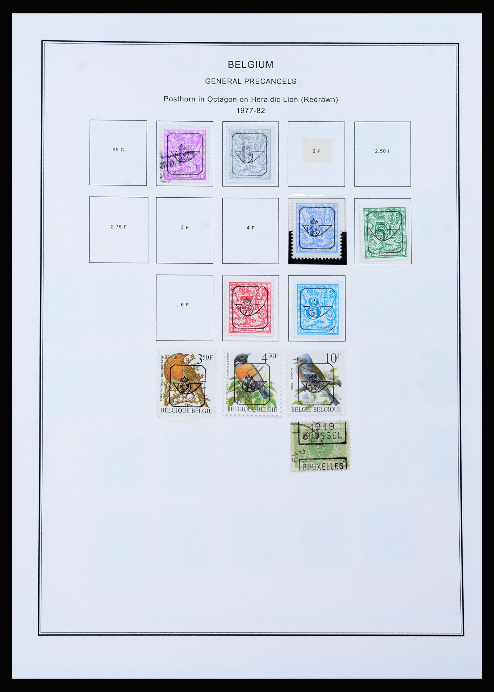 37240 395 - Stamp collection 37240 Belgium 1849-1996.