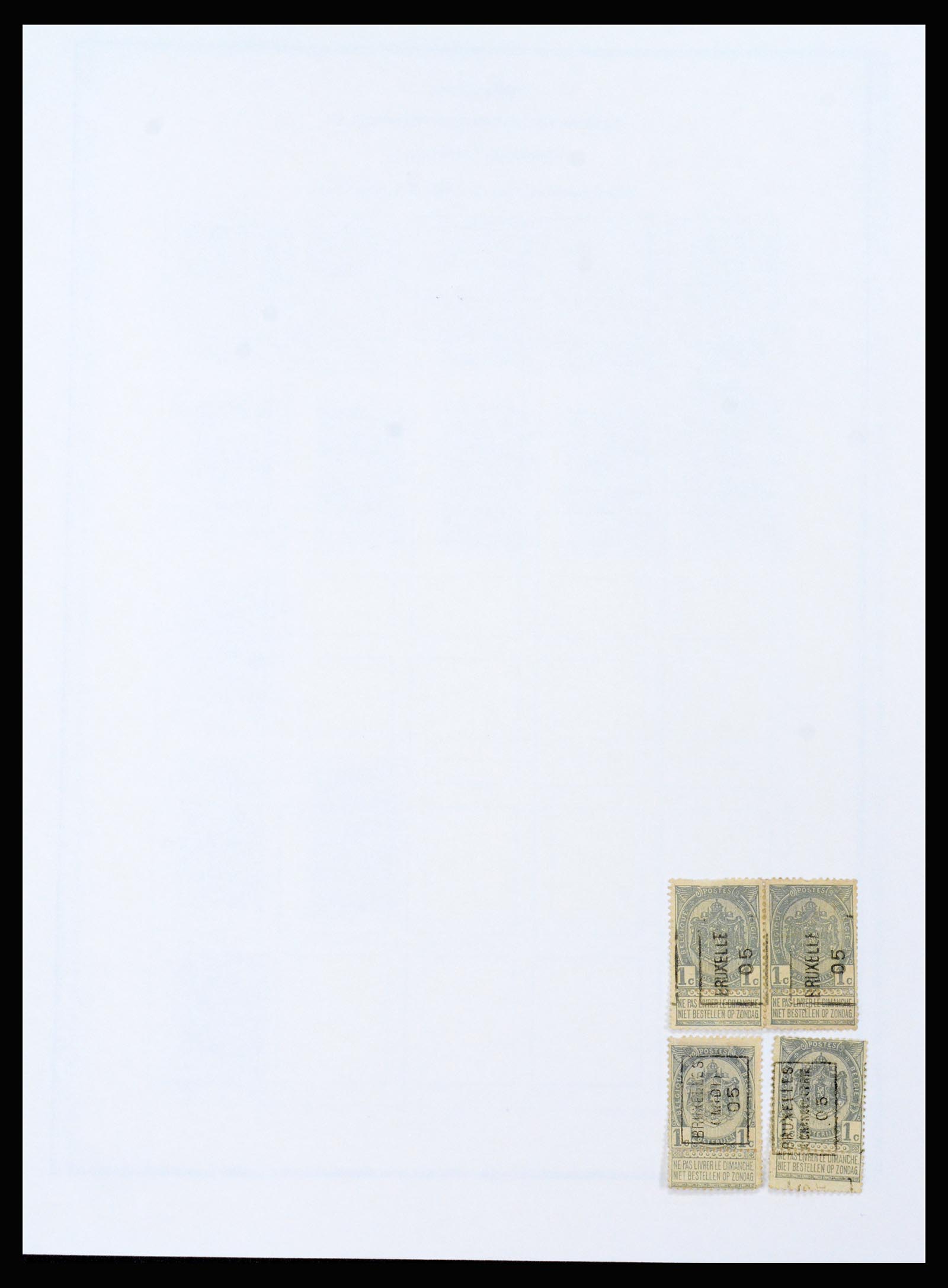 37240 406 - Postzegelverzameling 37240 België 1849-1996.