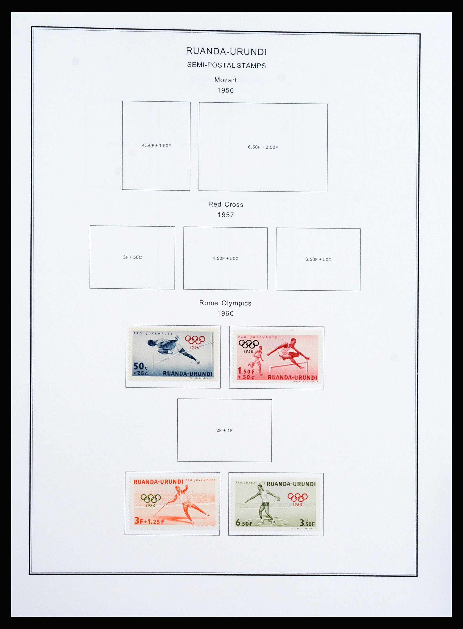 37241 063 - Stamp collection 37241 Belgian Congo and Rwanda 1886-1984.