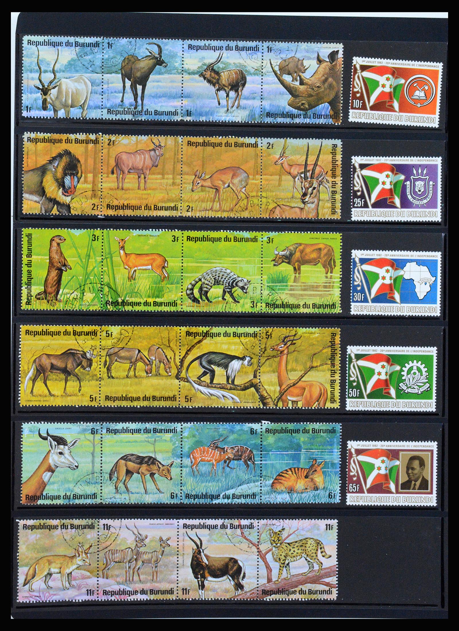 37241 079 - Stamp collection 37241 Belgian Congo and Rwanda 1886-1984.