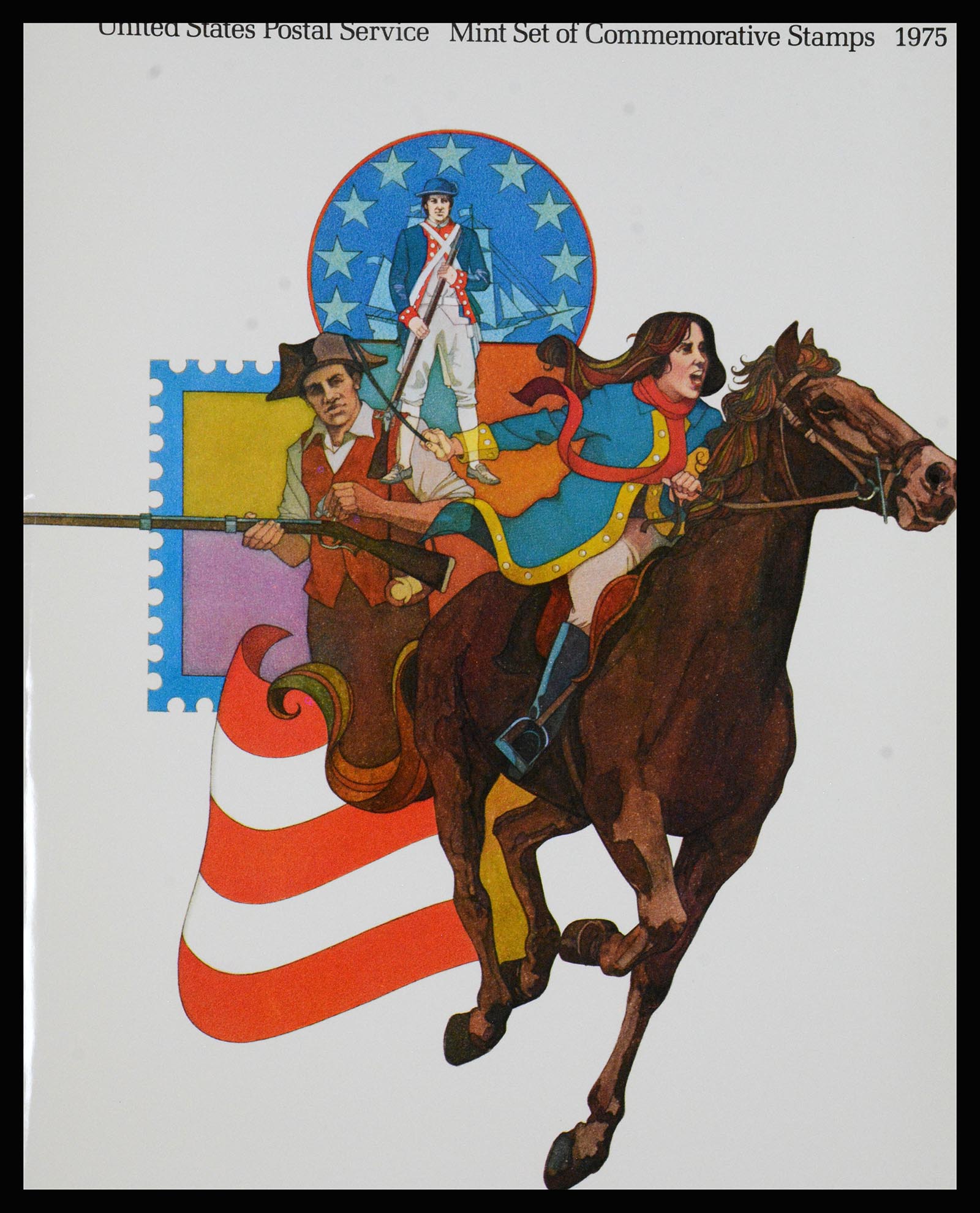 37242 015 - Postzegelverzameling 37242 USA 1968-1976 jaarsets.