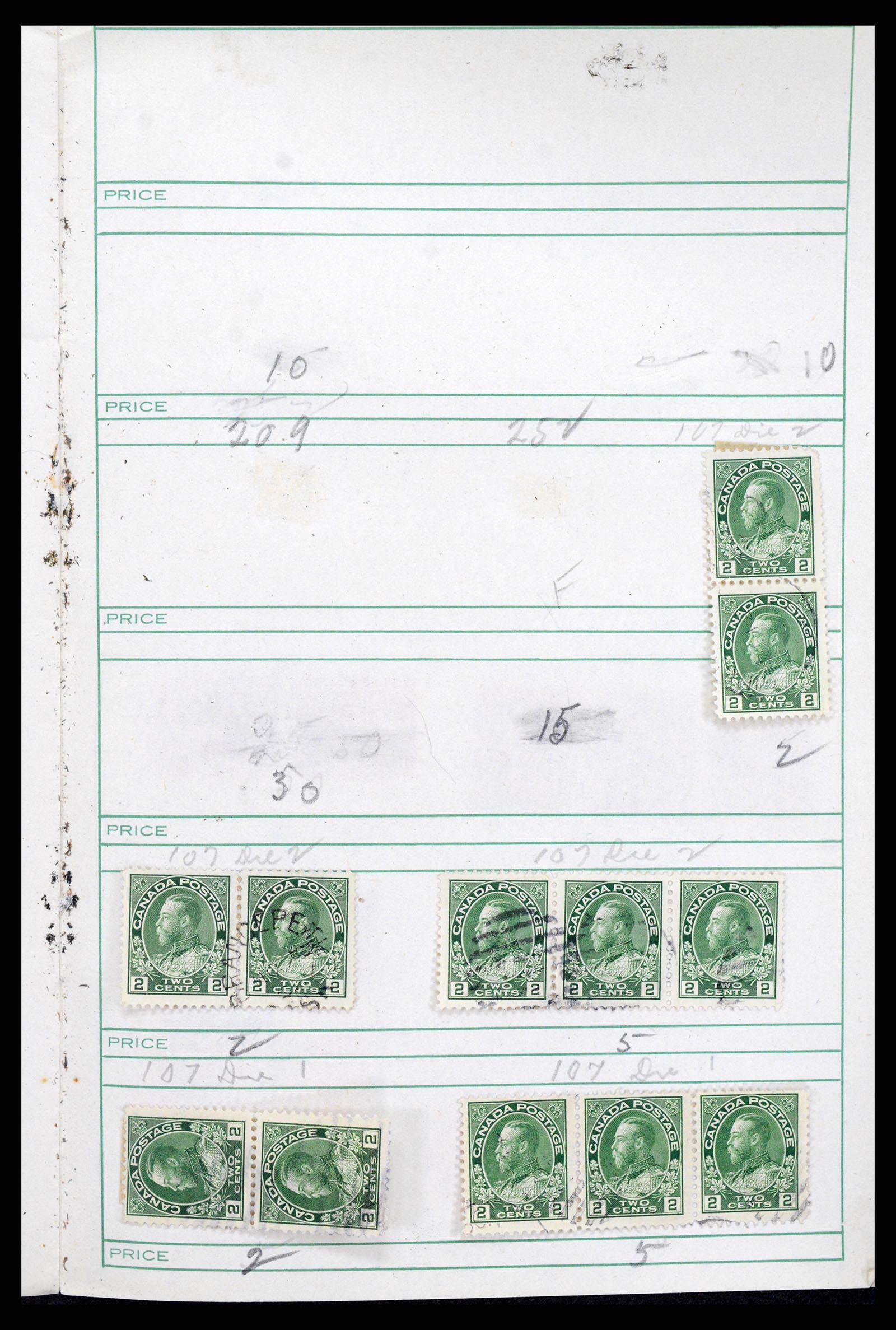 37243 016 - Stamp collection 37243 Canada 1868-1955.