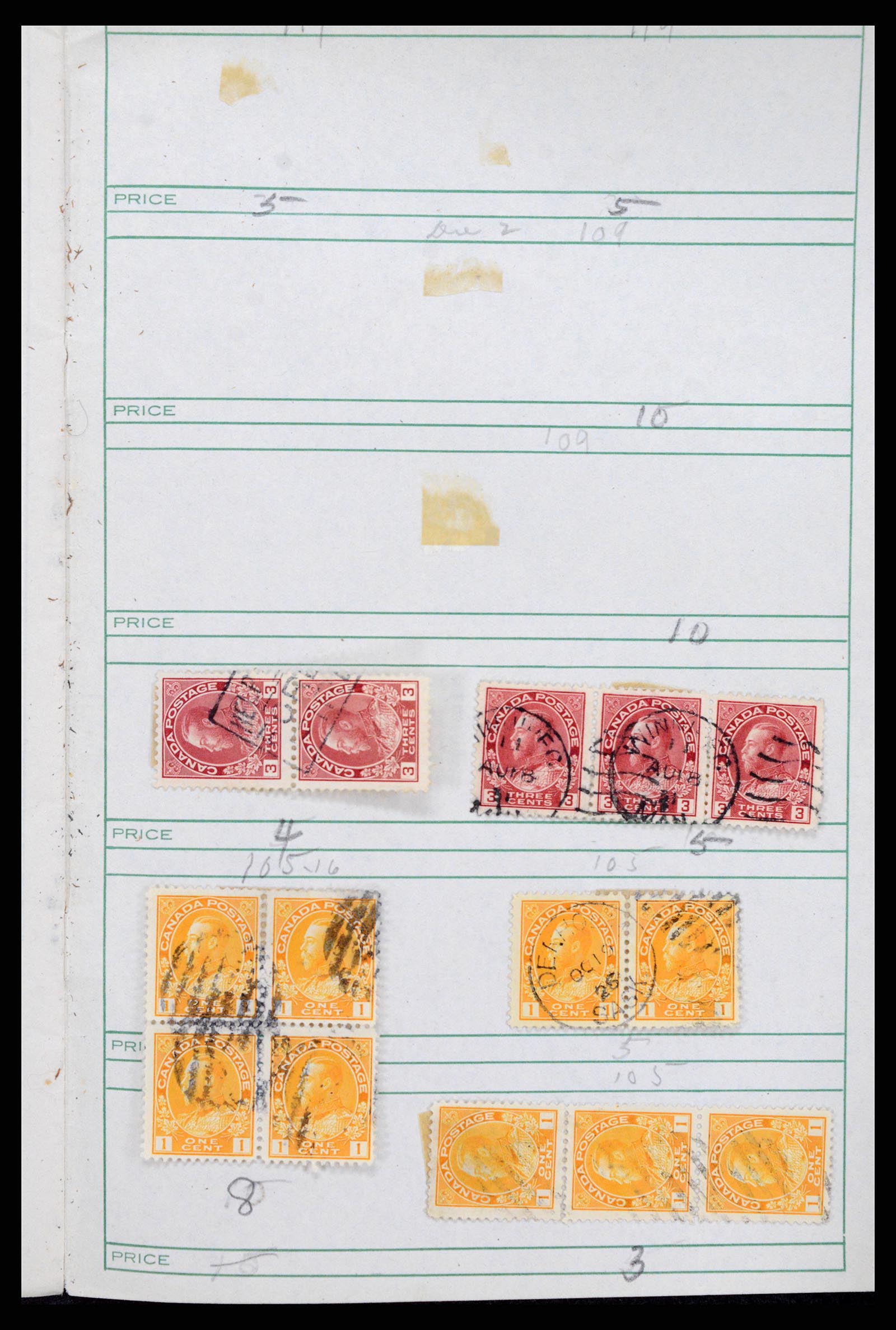 37243 017 - Postzegelverzameling 37243 Canada 1868-1955.