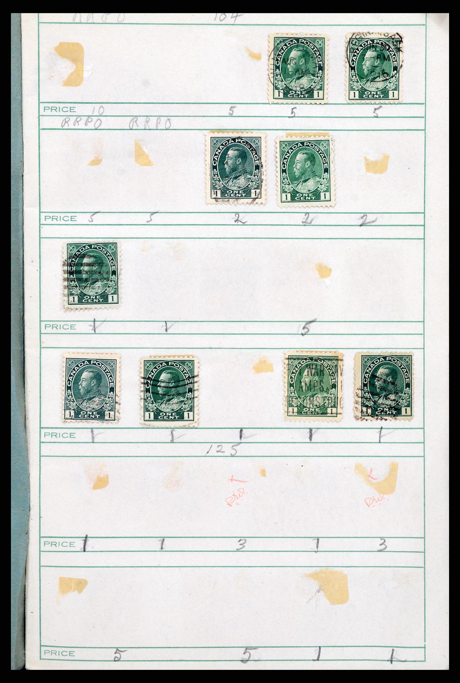 37243 018 - Postzegelverzameling 37243 Canada 1868-1955.