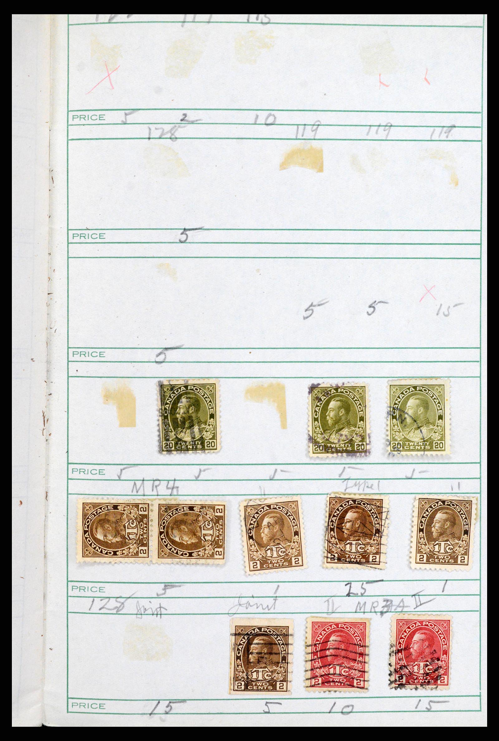 37243 031 - Postzegelverzameling 37243 Canada 1868-1955.