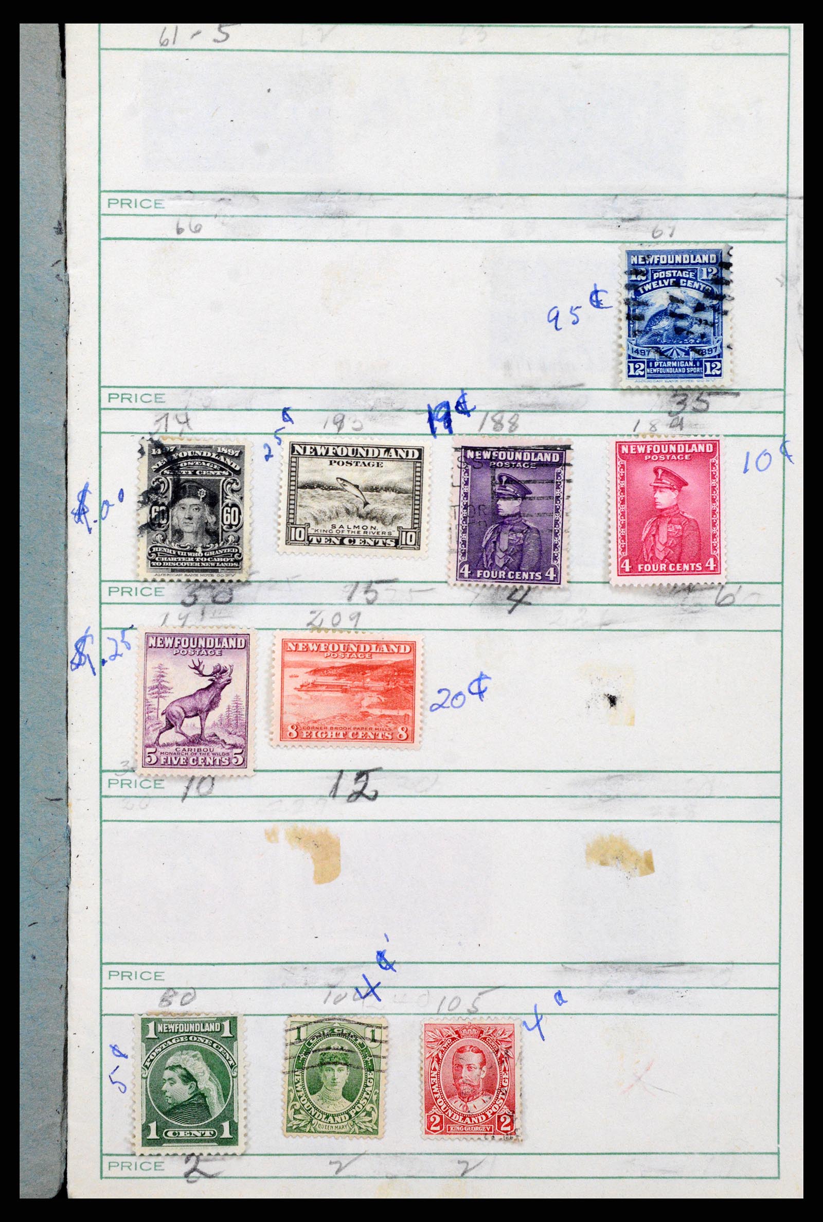 37243 037 - Postzegelverzameling 37243 Canada 1868-1955.