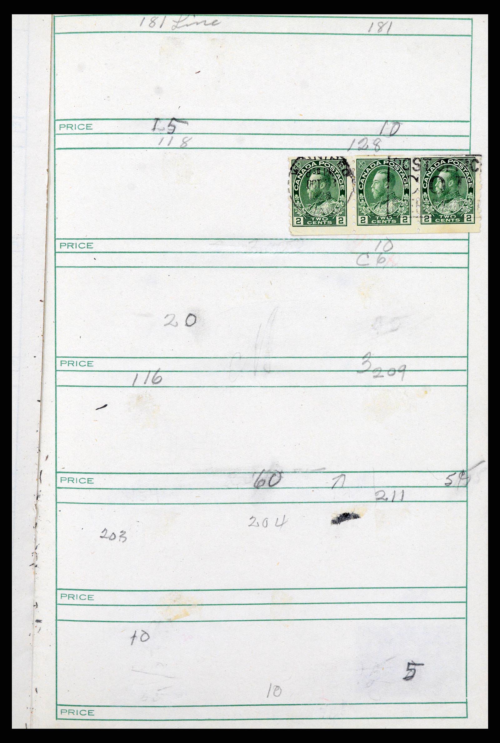 37243 041 - Postzegelverzameling 37243 Canada 1868-1955.