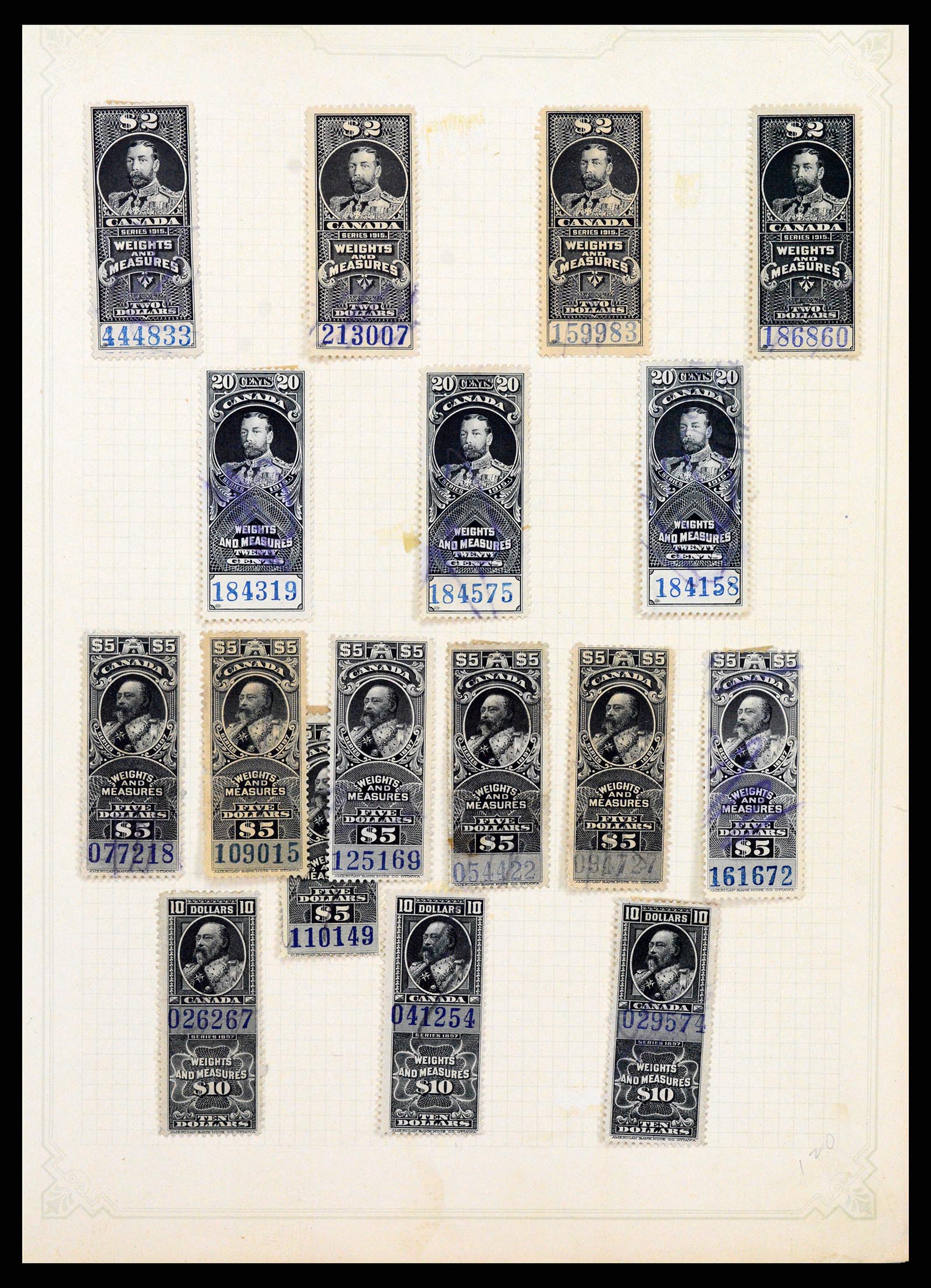 37243 045 - Postzegelverzameling 37243 Canada 1868-1955.
