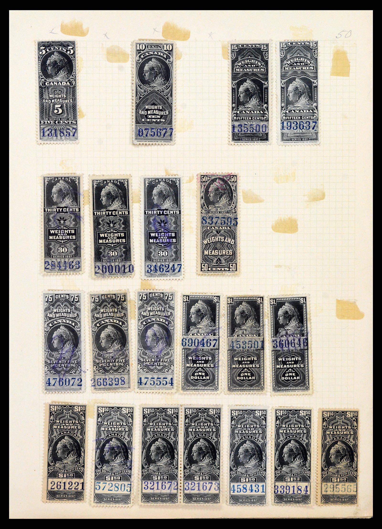 37243 046 - Stamp collection 37243 Canada 1868-1955.