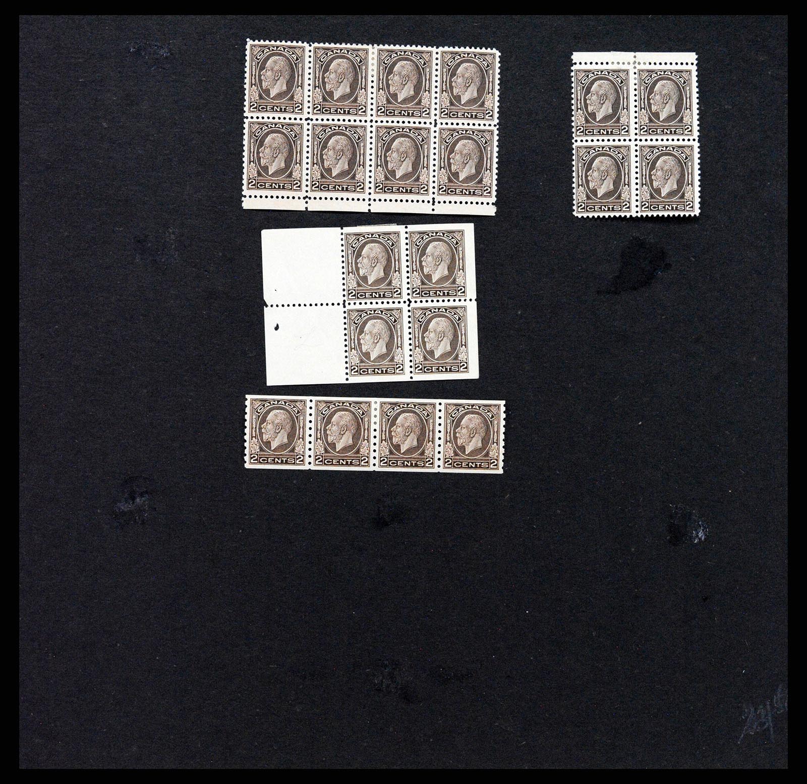 37243 050 - Postzegelverzameling 37243 Canada 1868-1955.
