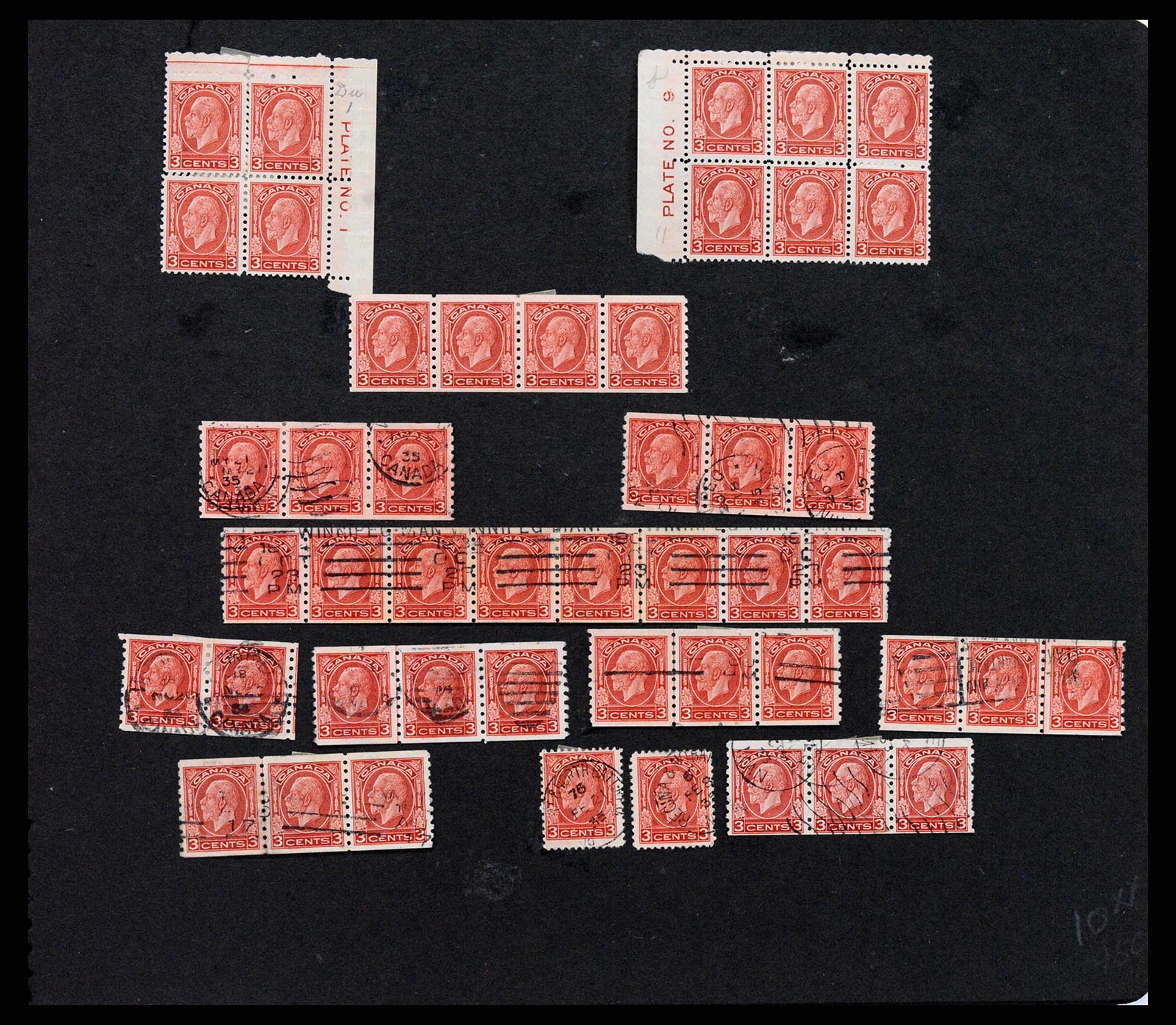 37243 051 - Stamp collection 37243 Canada 1868-1955.