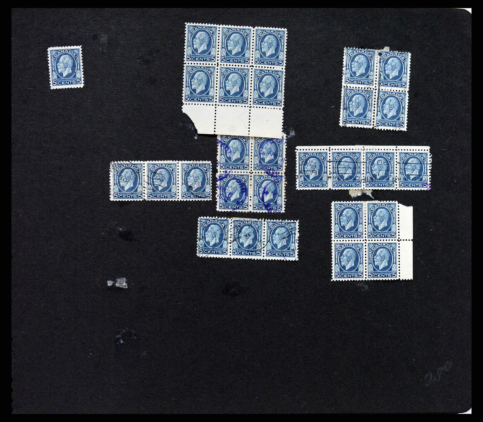 37243 052 - Postzegelverzameling 37243 Canada 1868-1955.