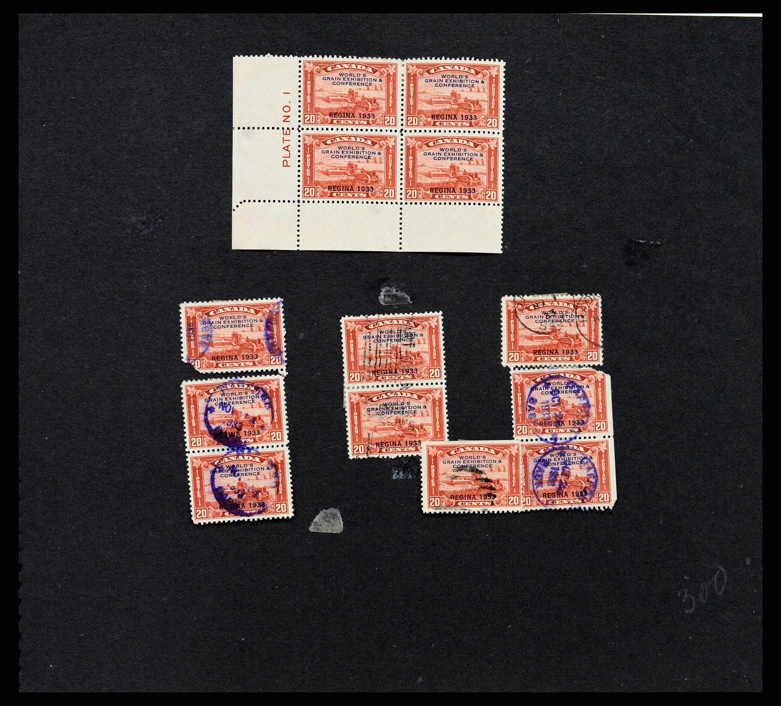 37243 056 - Postzegelverzameling 37243 Canada 1868-1955.