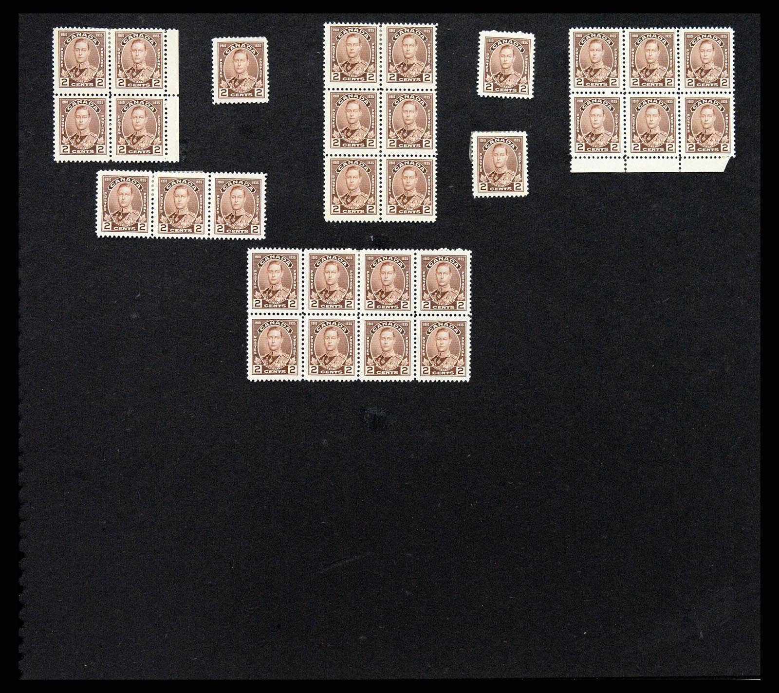 37243 057 - Postzegelverzameling 37243 Canada 1868-1955.