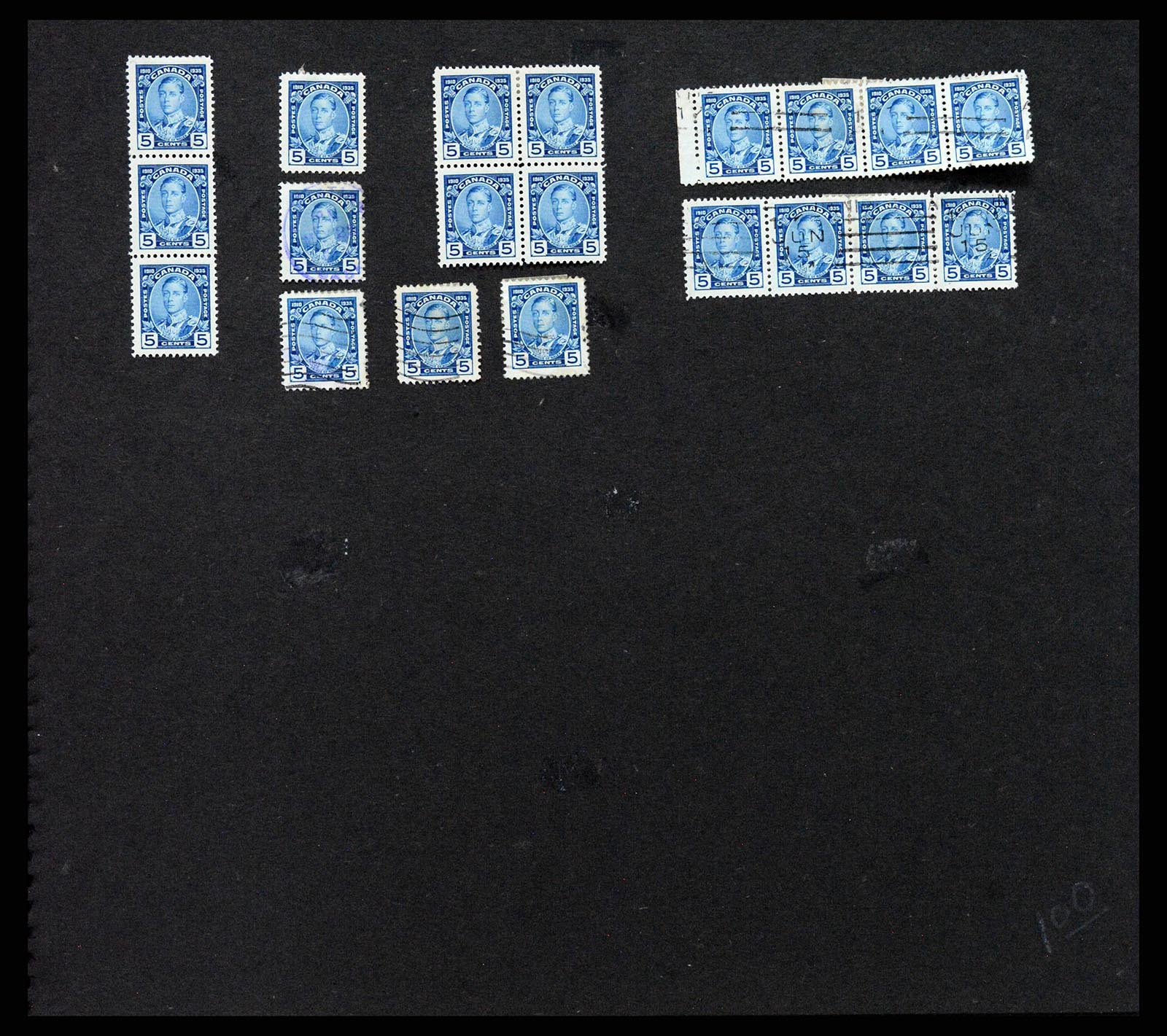 37243 058 - Postzegelverzameling 37243 Canada 1868-1955.