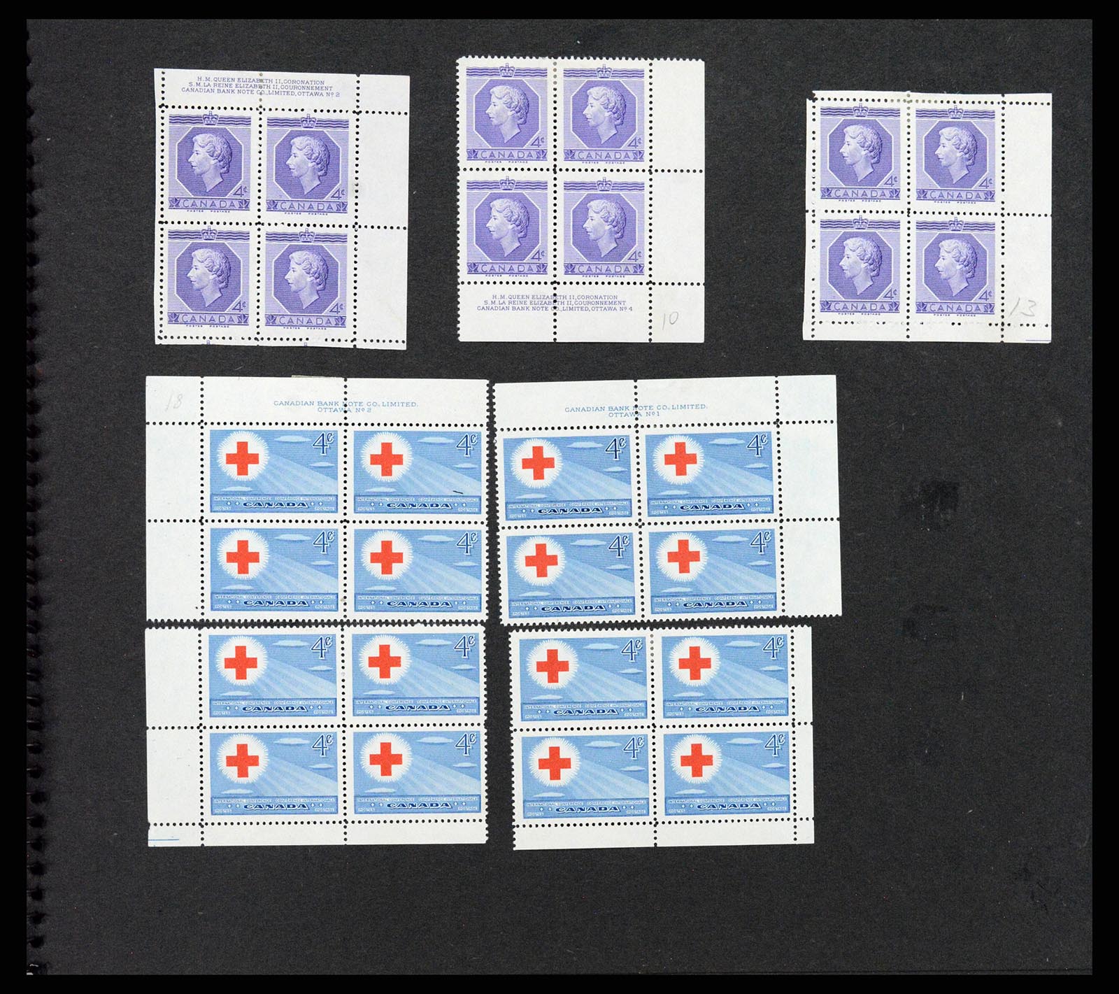 37243 061 - Postzegelverzameling 37243 Canada 1868-1955.