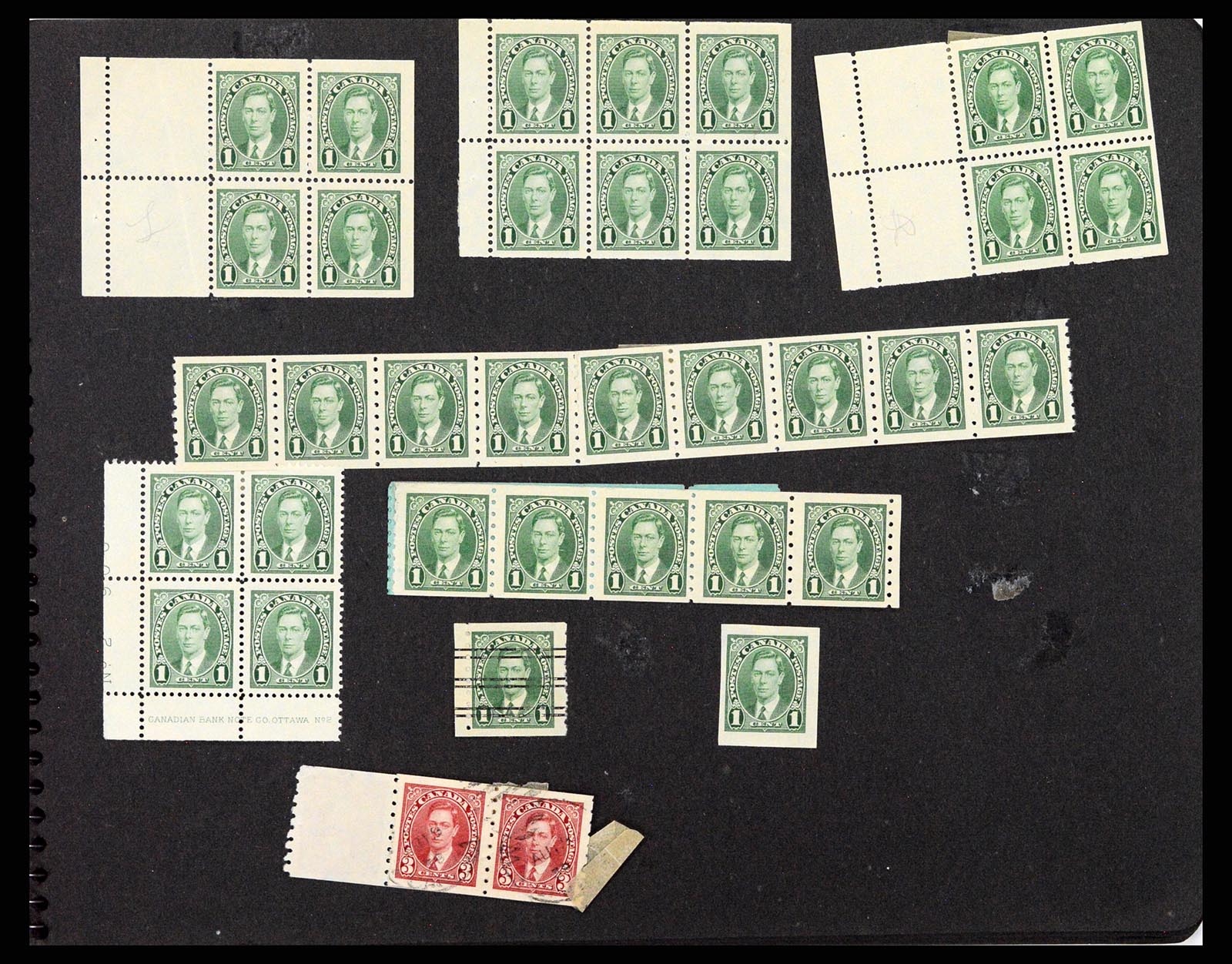 37243 066 - Postzegelverzameling 37243 Canada 1868-1955.